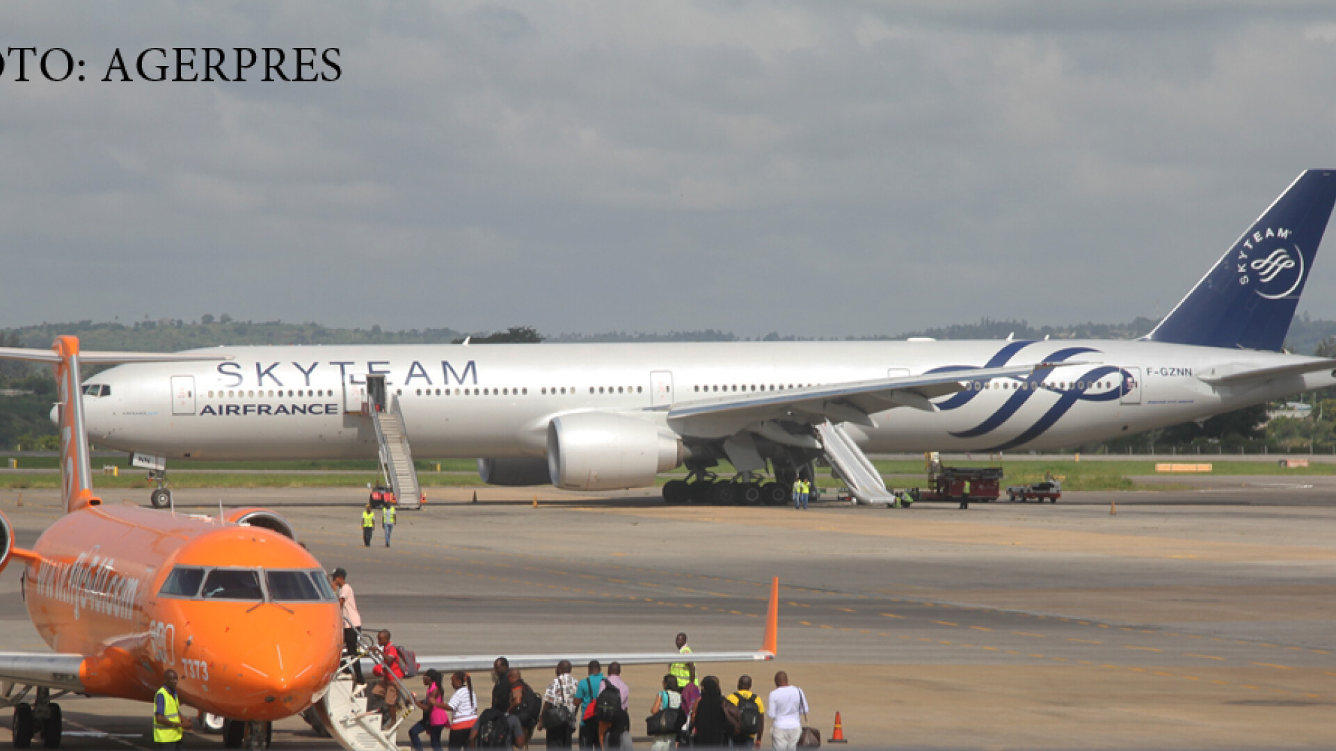 avionul Air France aterizat fortat in Kenya