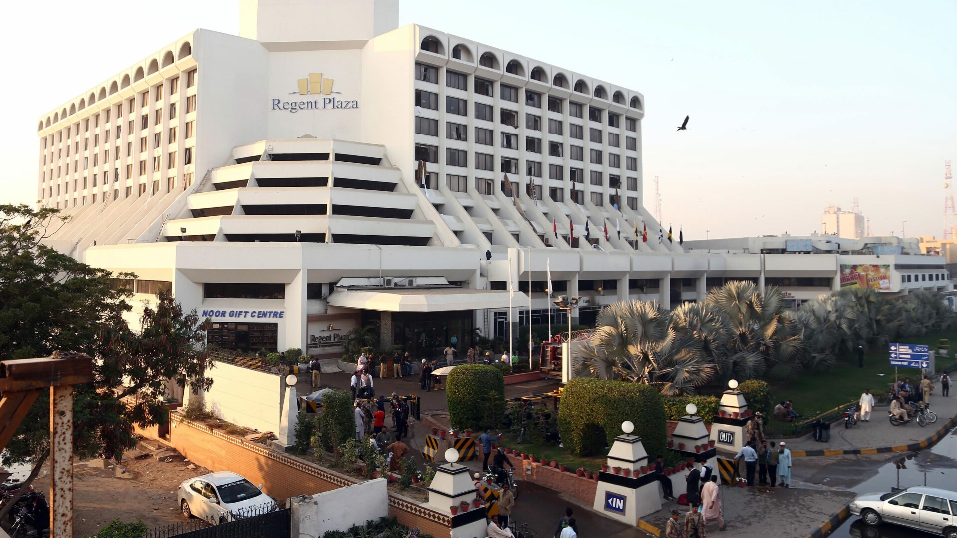 incendiu hotel Pakistan - agerpres