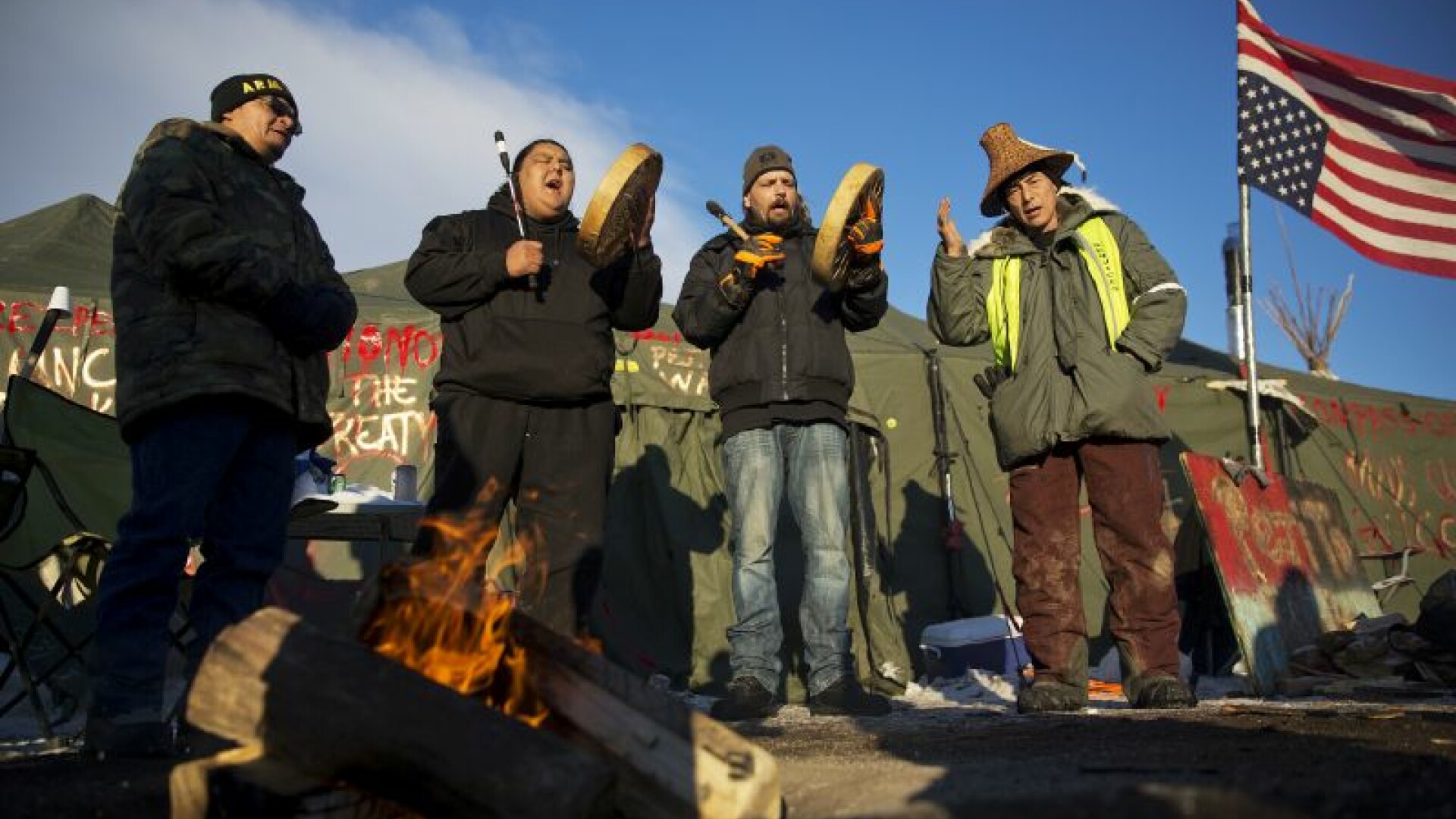 Proteste oleoduct Dakota de Nord