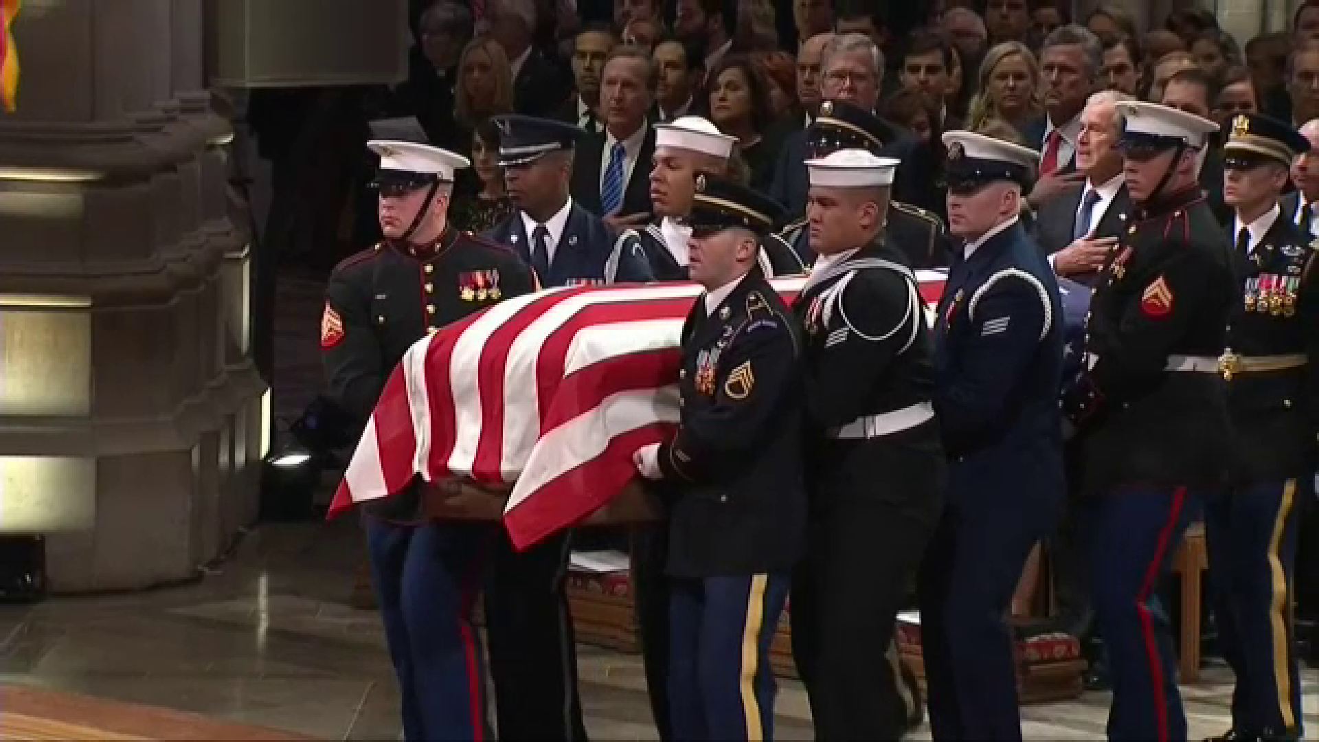 funeralii Bush