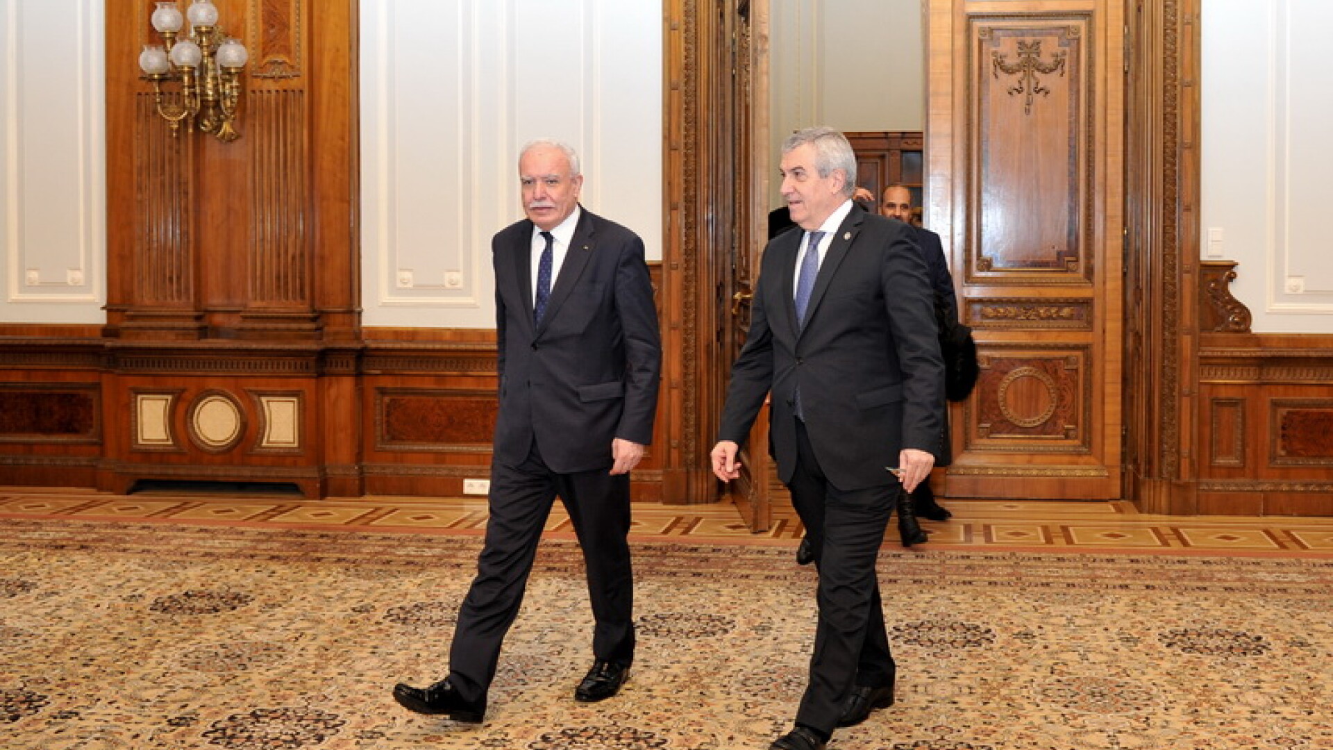 Calin Popescu Tariceanu, Riad Malki