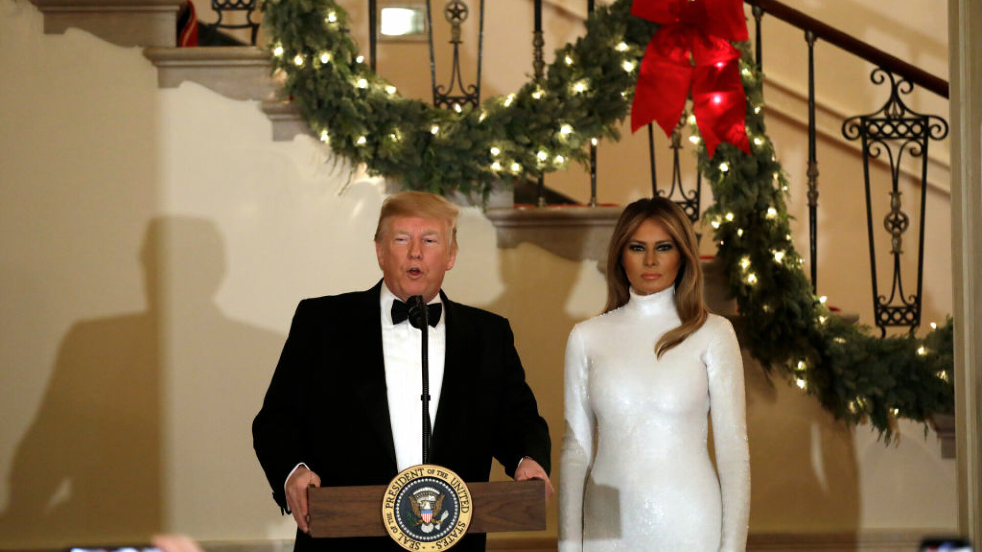 Ținuta spectaculoasă purtată de Melania Trump la Balul Congresului SUA