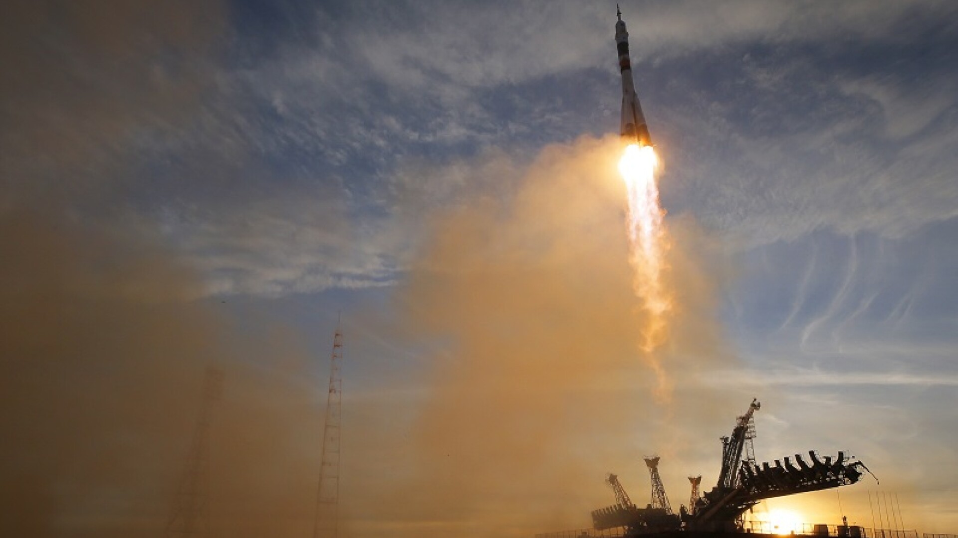 lansare racheta Soyuz