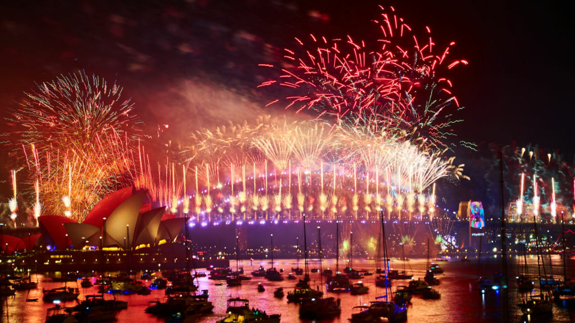 Revelion 2019. Foc de artificii spectaculos în Sydney