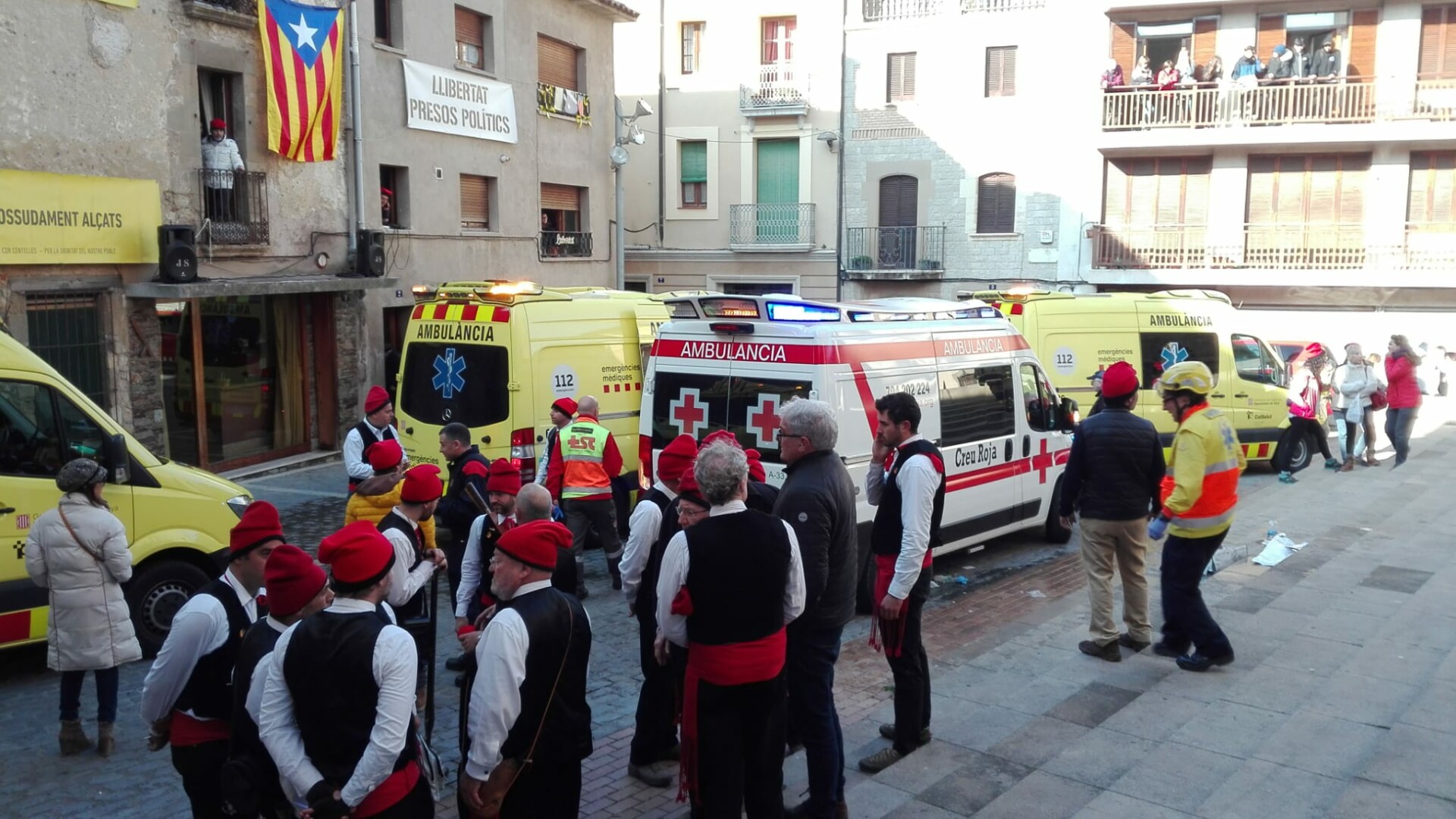 Explozie în Spania, la un festival de Crăciun. Sunt cel puţin 14 răniţi