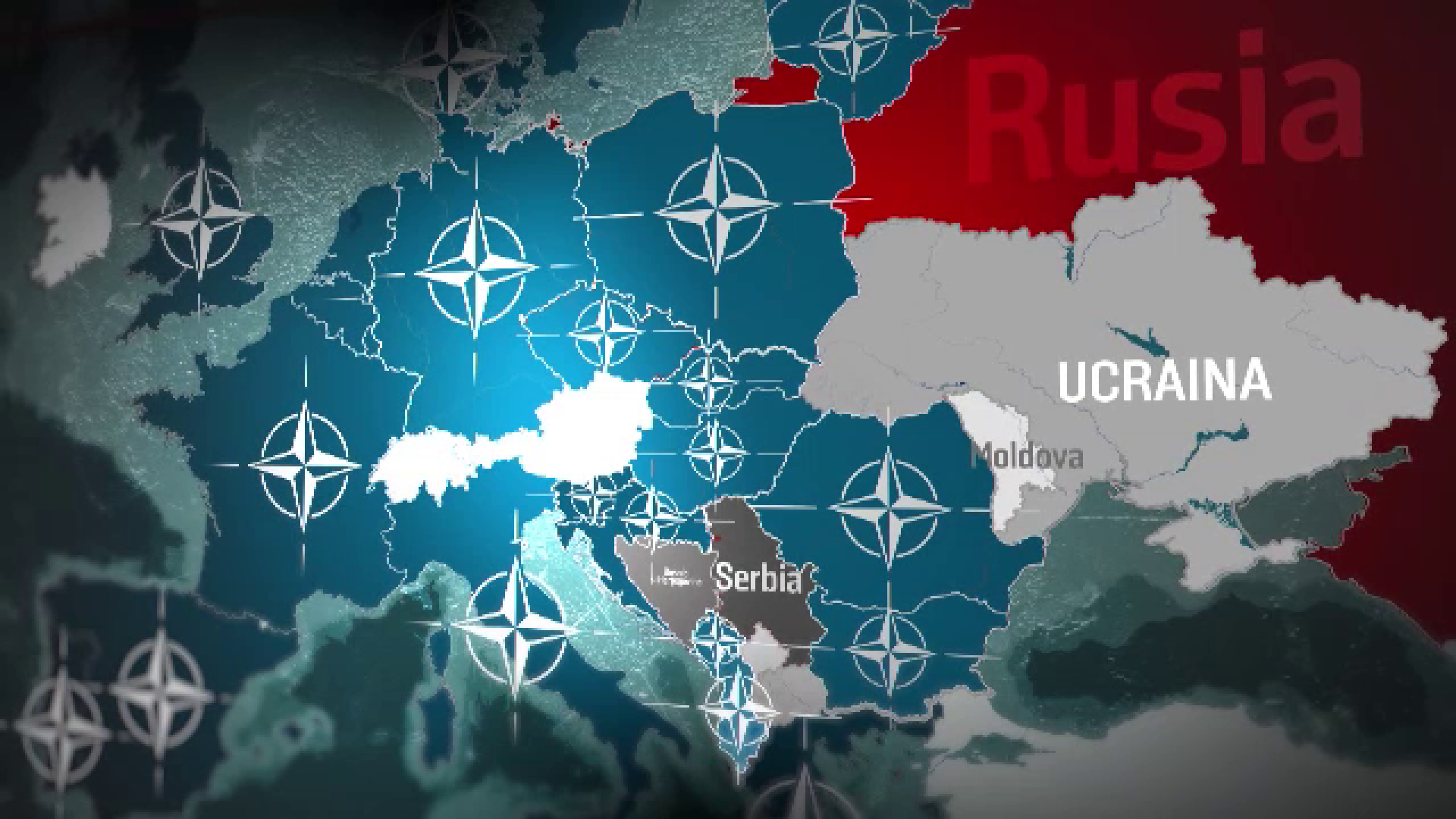 NATO Rusia harta