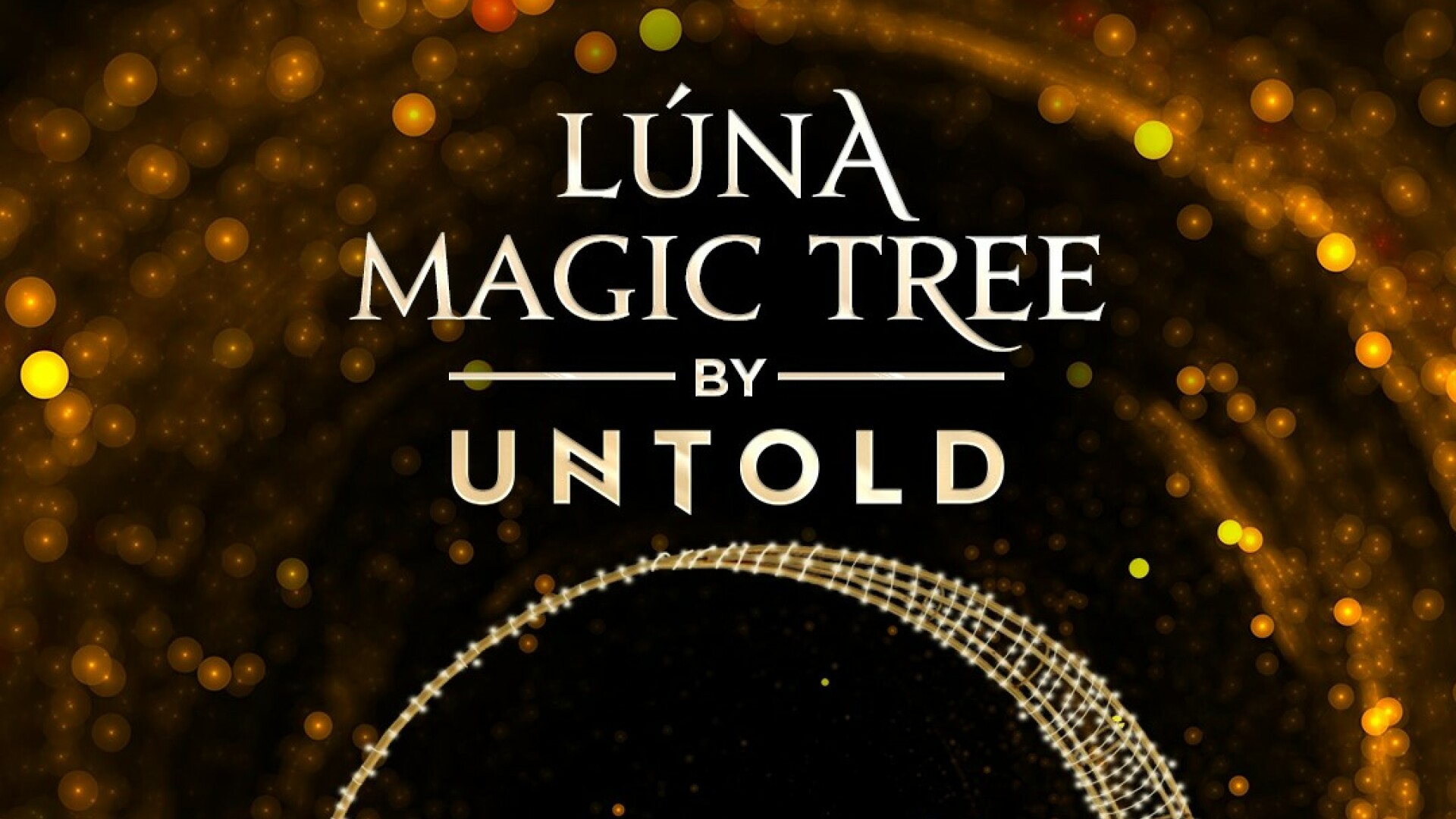 UNTOLD participă cu un brad la Festivalul Brazilor de Crăciun! Luna Magic Tree by UNTOLD