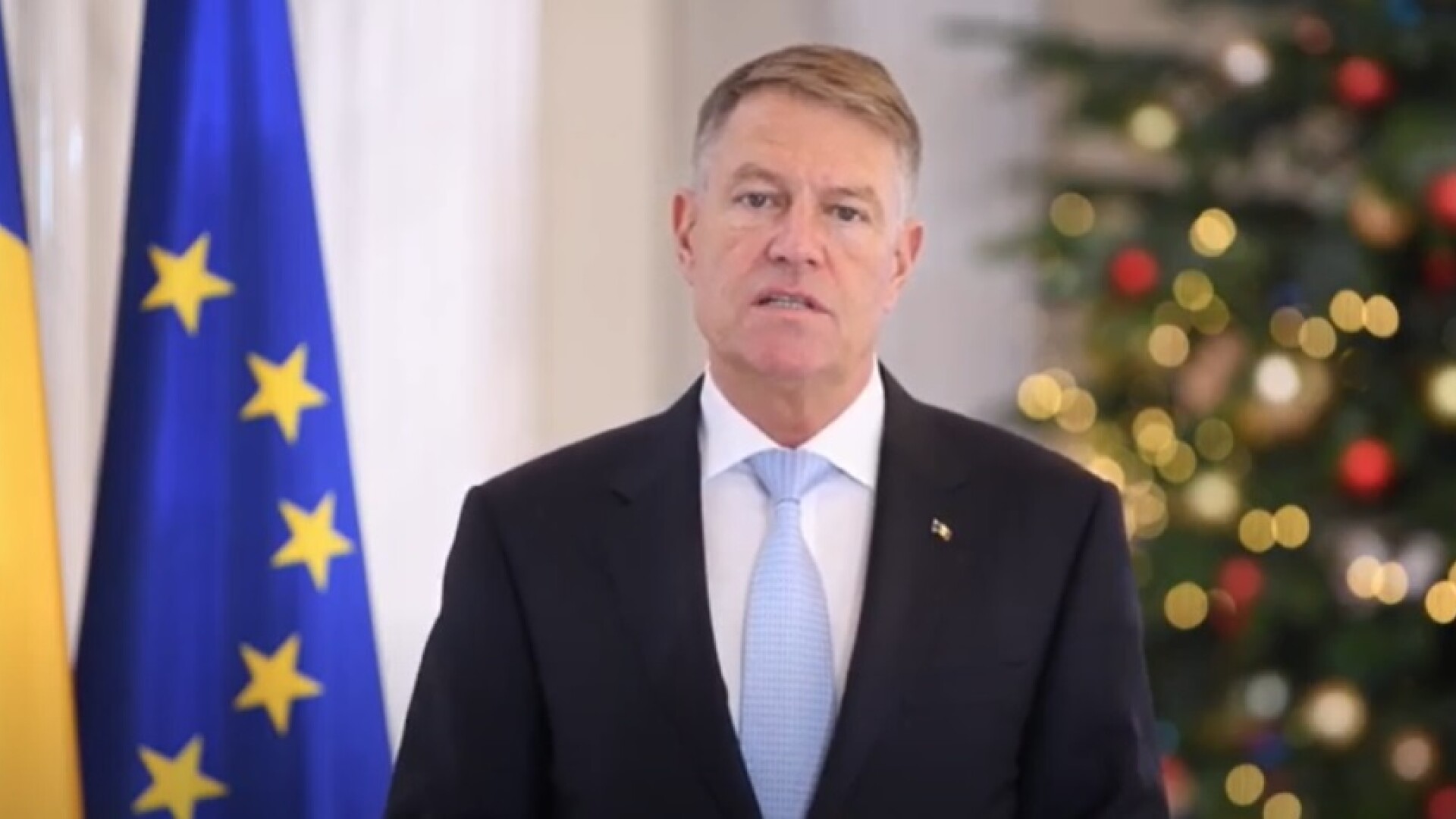 VIDEO. Klaus Iohannis a transmis un mesaj cu prilejul Anului Nou. Ce le-a spus medicilor