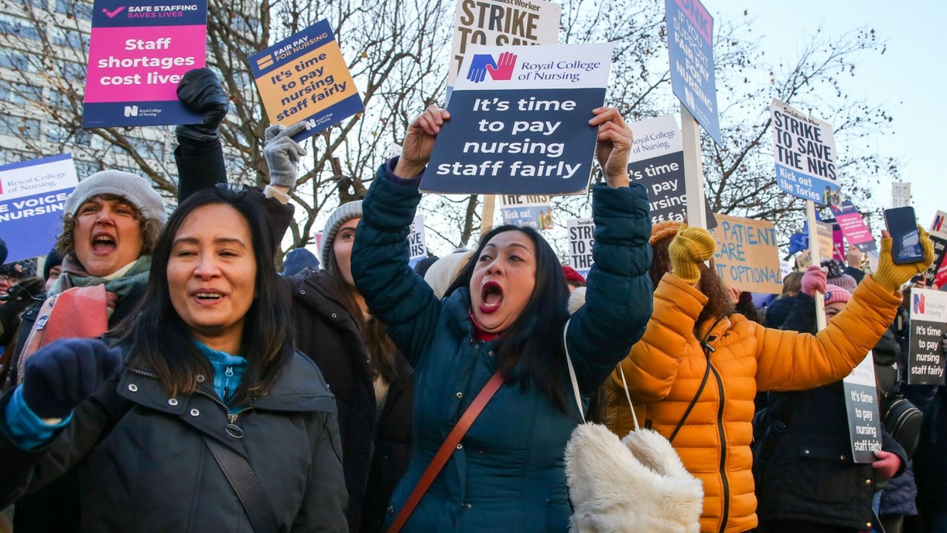 proteste, Marea Britanie