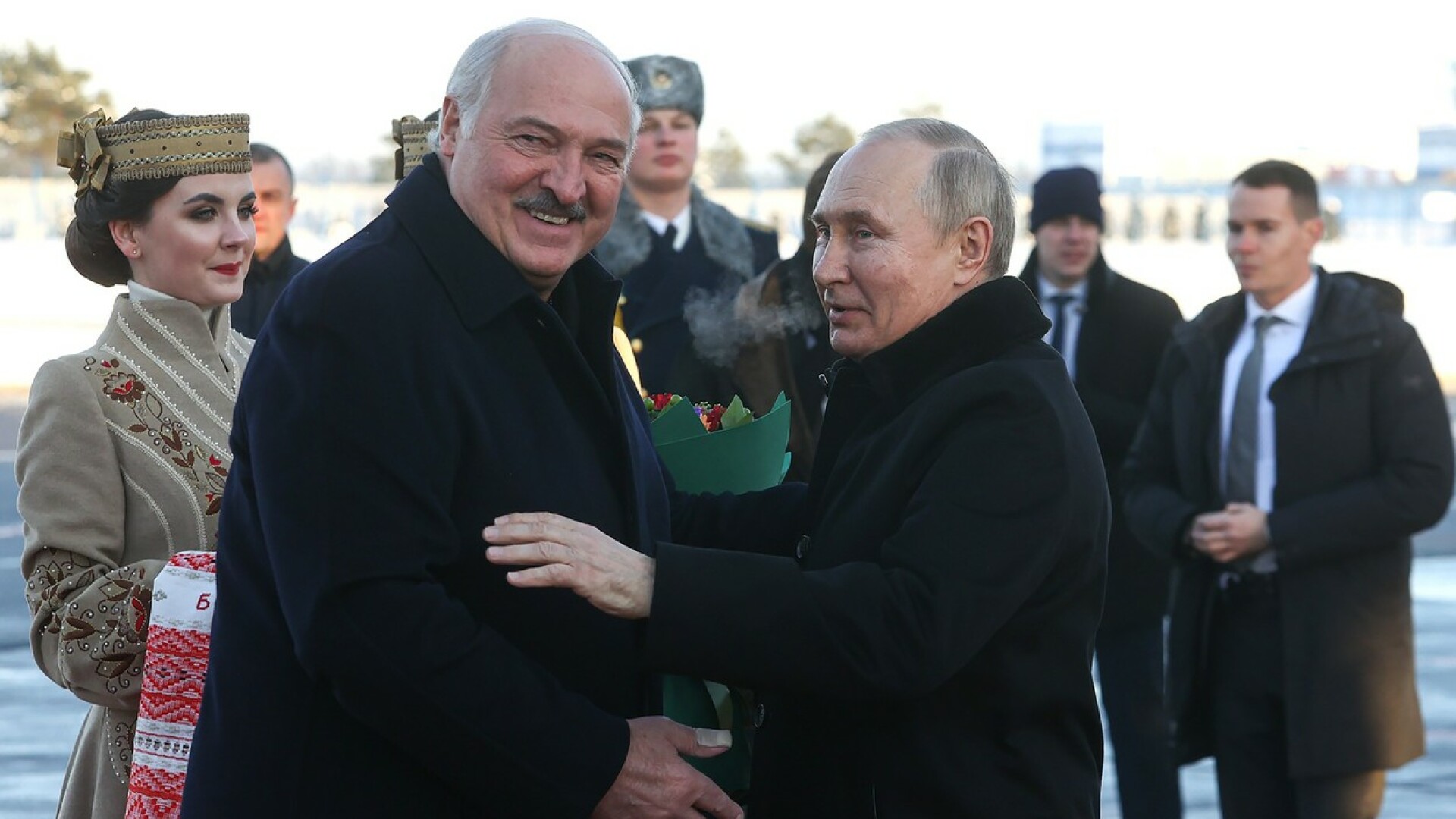 Vladimir Putin Aleksandr Lukaşenko