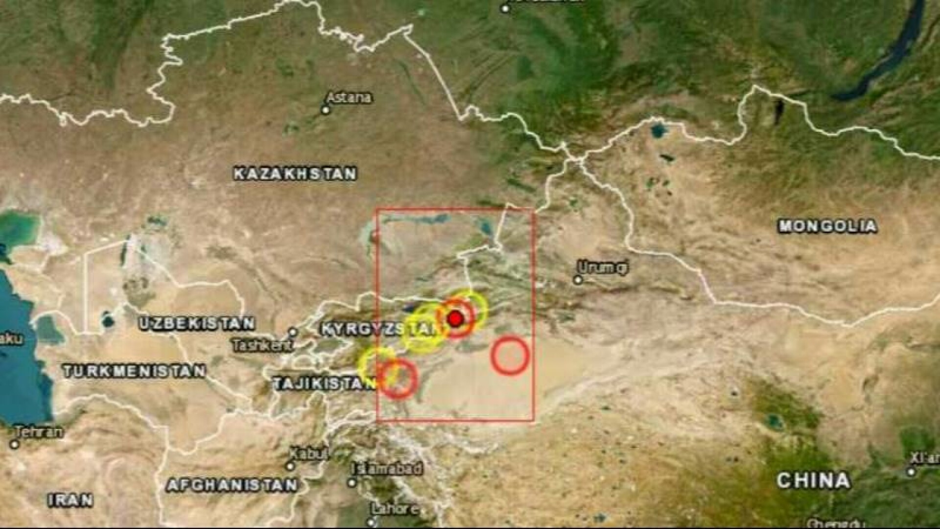 cutremur kirghizstan