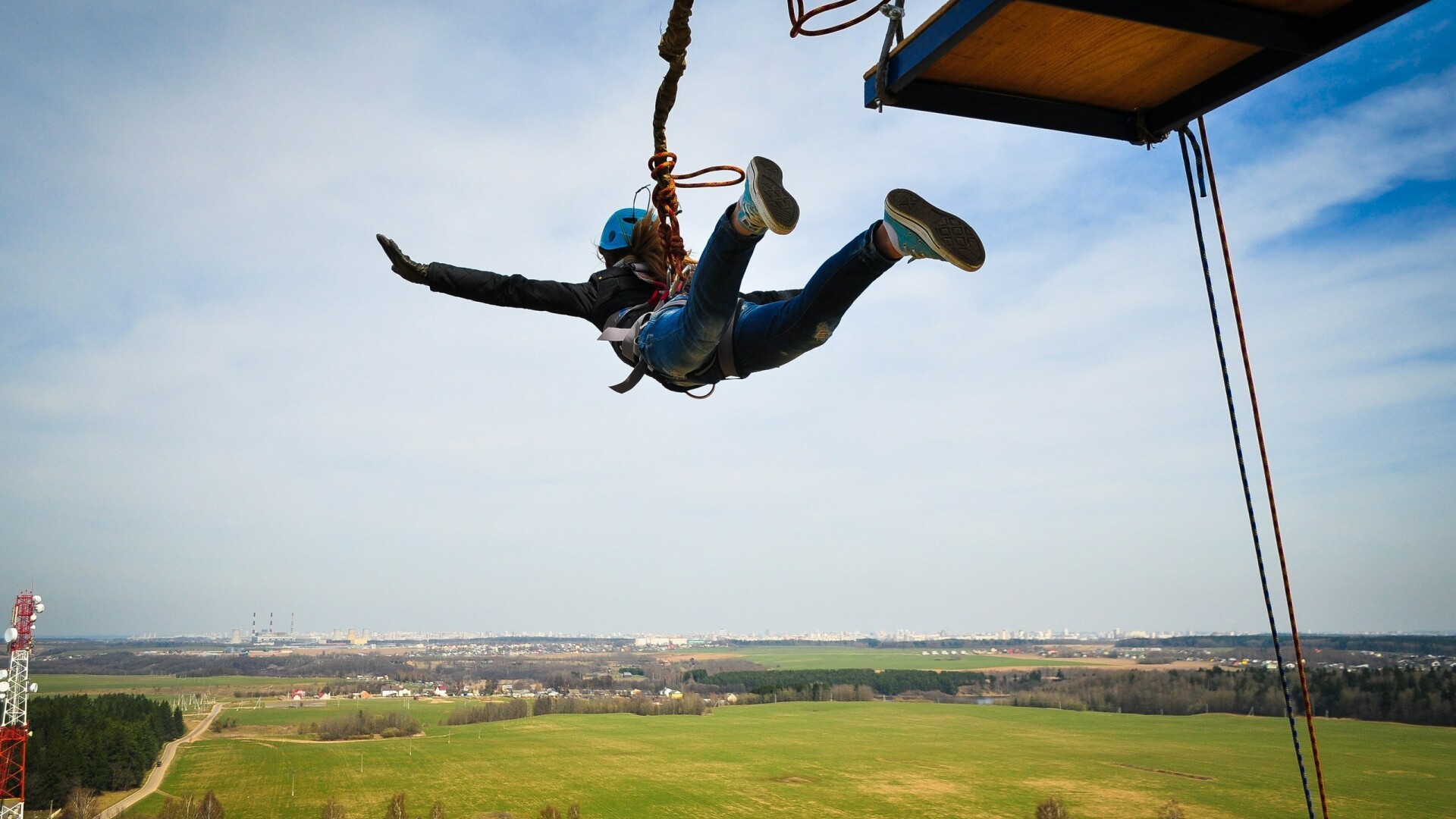 bungee jumping