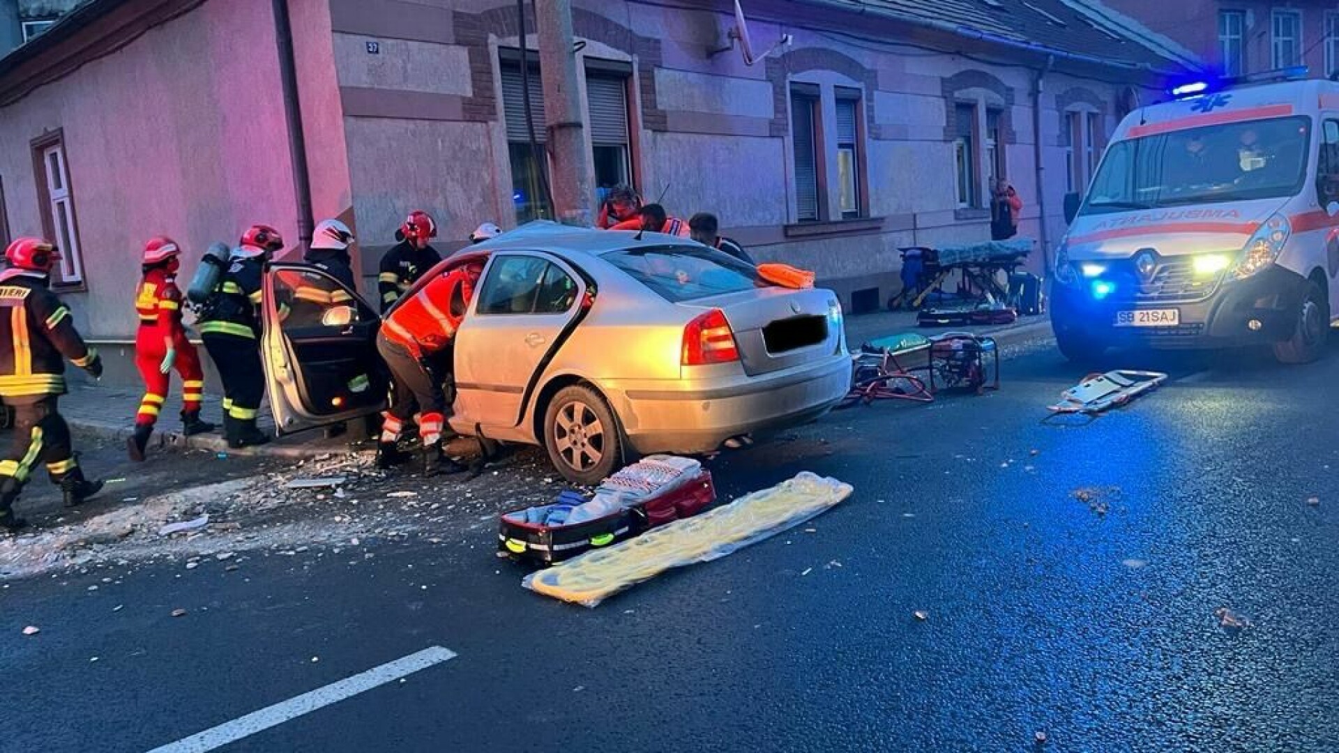 Accident Sibiu