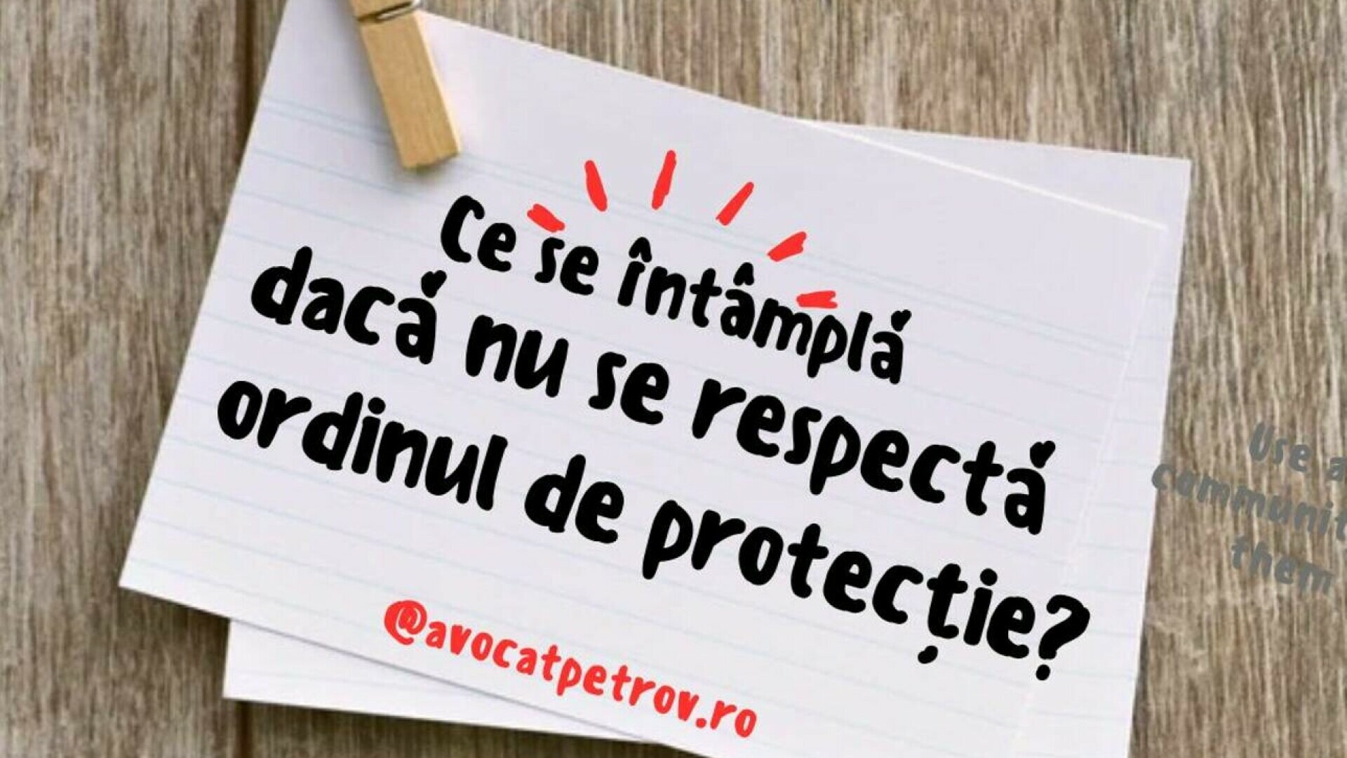 ordinul de protectie promo