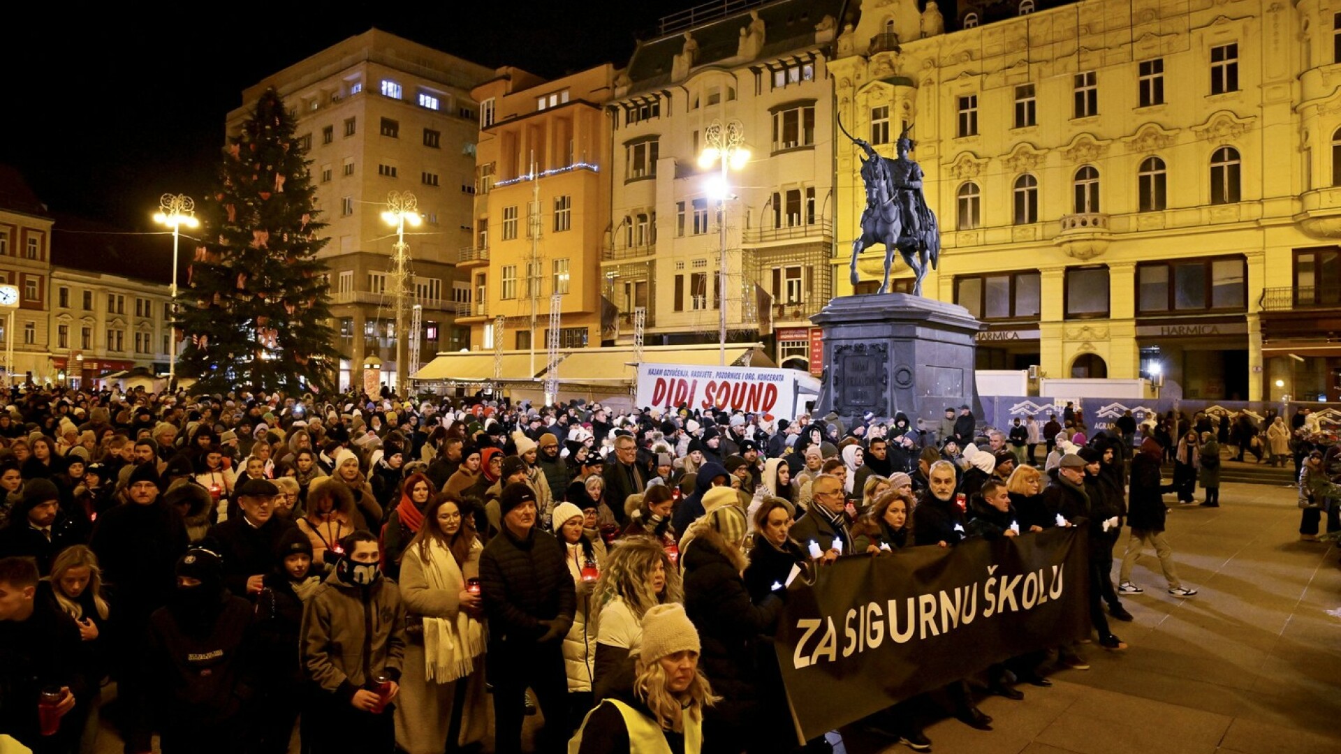 protest Croaţia