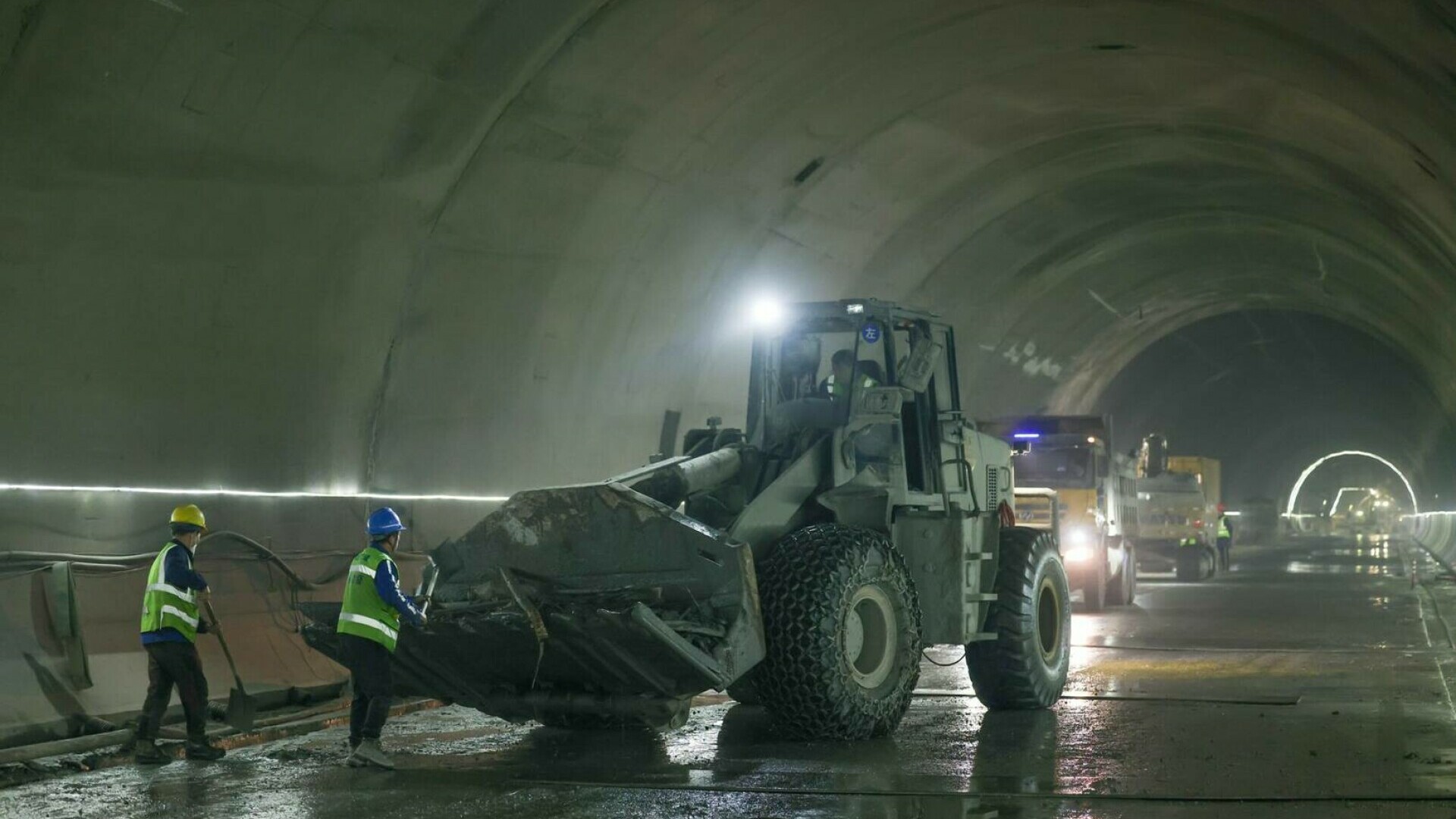 tunel, china, autostrada