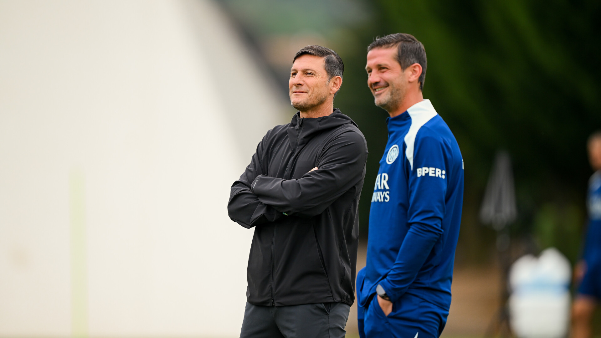 Javier Zanetti si Cristi Chivu