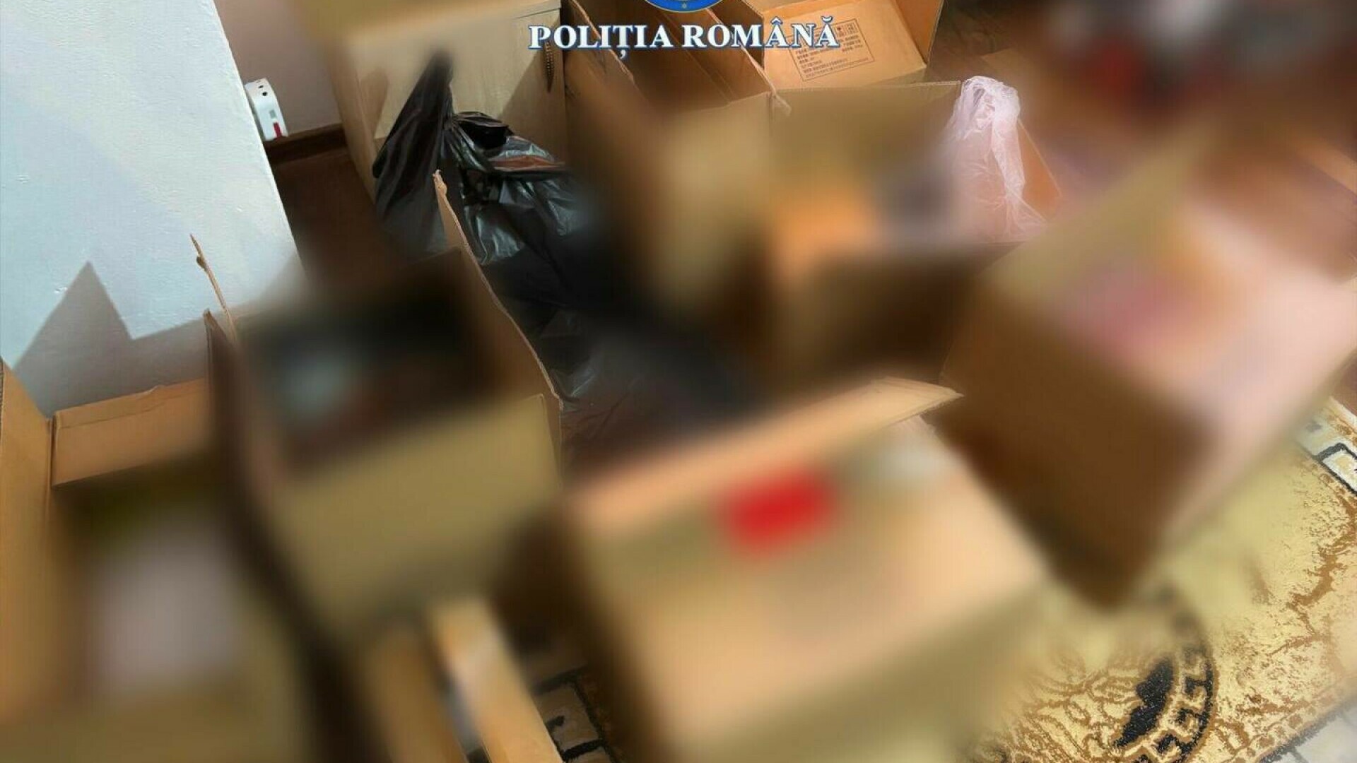 Polițiștii au descoperit o tonă de petarde și artificii deținute ilegal de un bărbat