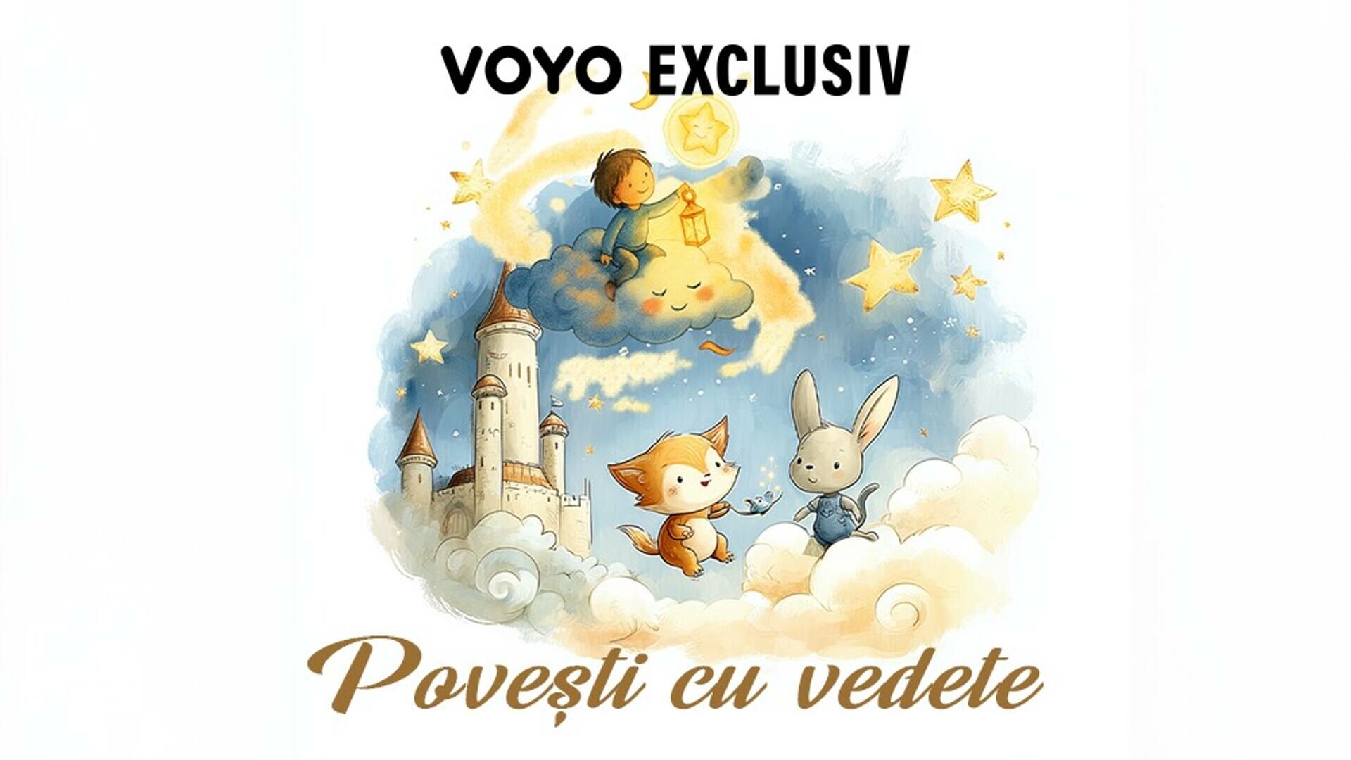 Basmele copilăriei prind voce pe VOYO