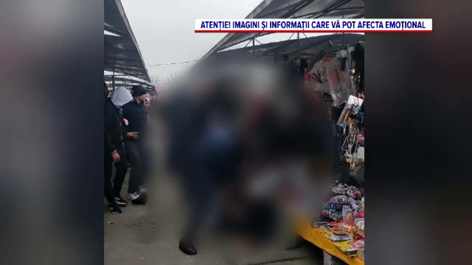 Scandal într-o piață de vechituri din Timișoara. Un vânzător și un alt bărbat s-au încăierat cu jandarmii