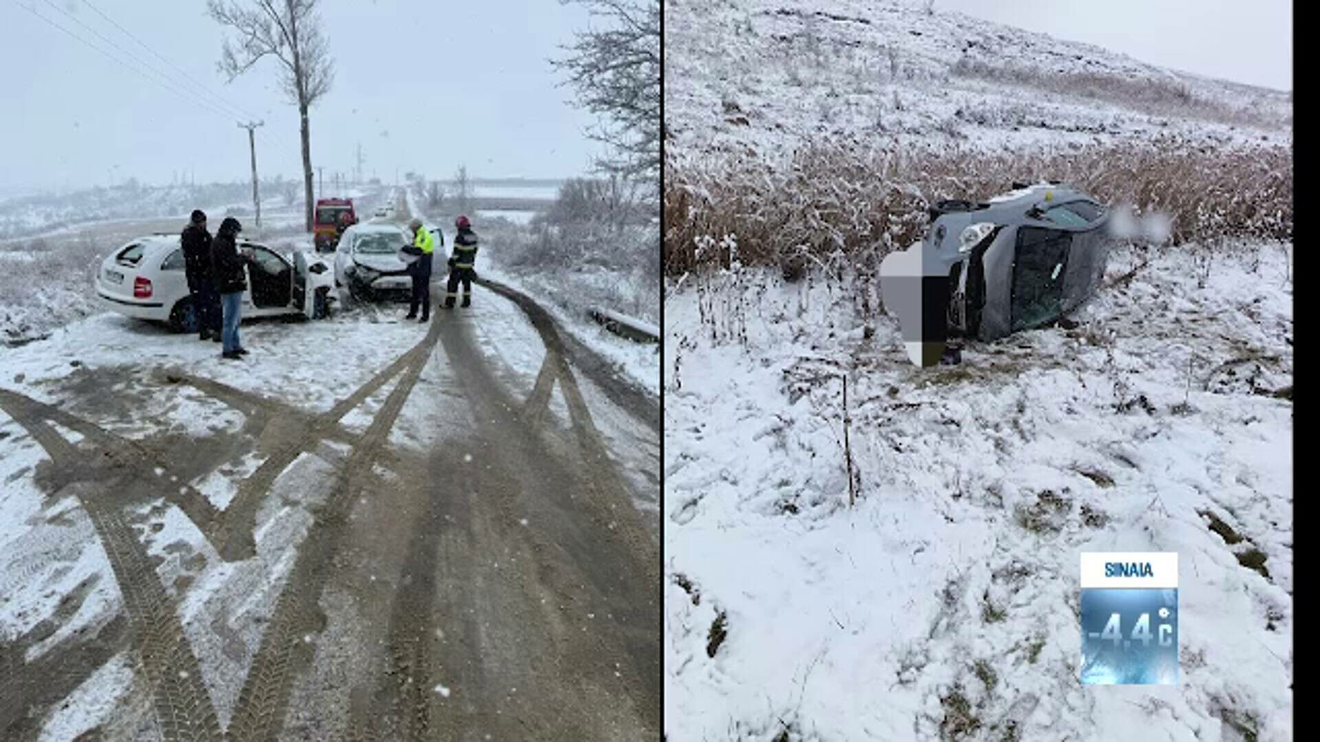 Val polar deasupra României de Crăciun. Va viscoli, iar temperaturile coboară și la -10 grade și se va forma polei