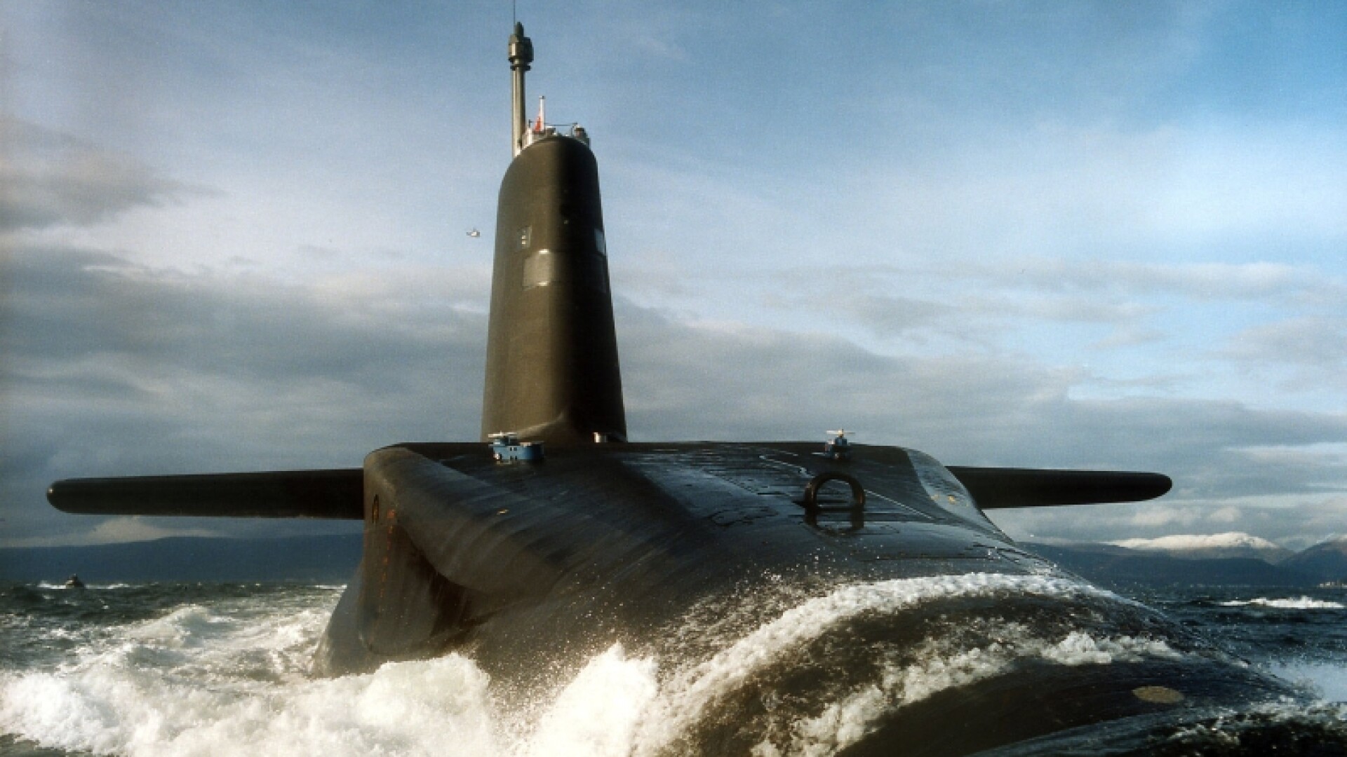 Submarinul nuclear Vanguard, apartinand Marii Britanii