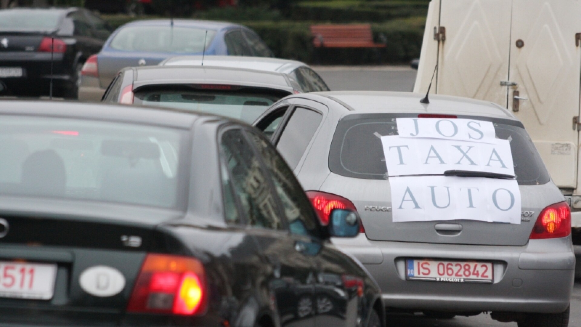 Protest taxa auto