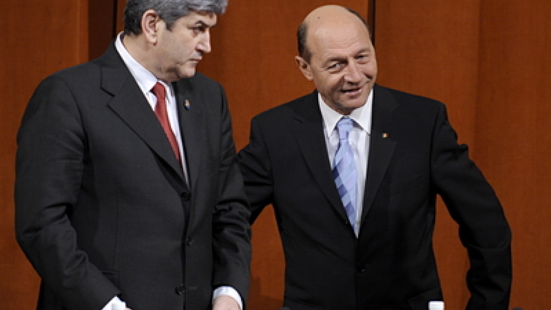 Gabriel Oprea si Traian Basescu