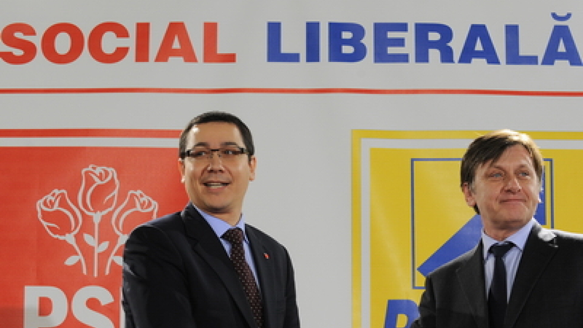Victor Ponta si Crin Antonescu
