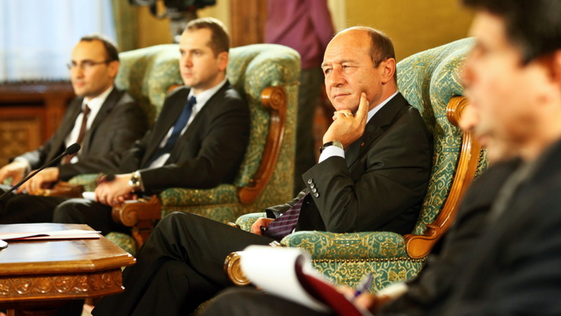 Traian Basescu, partide