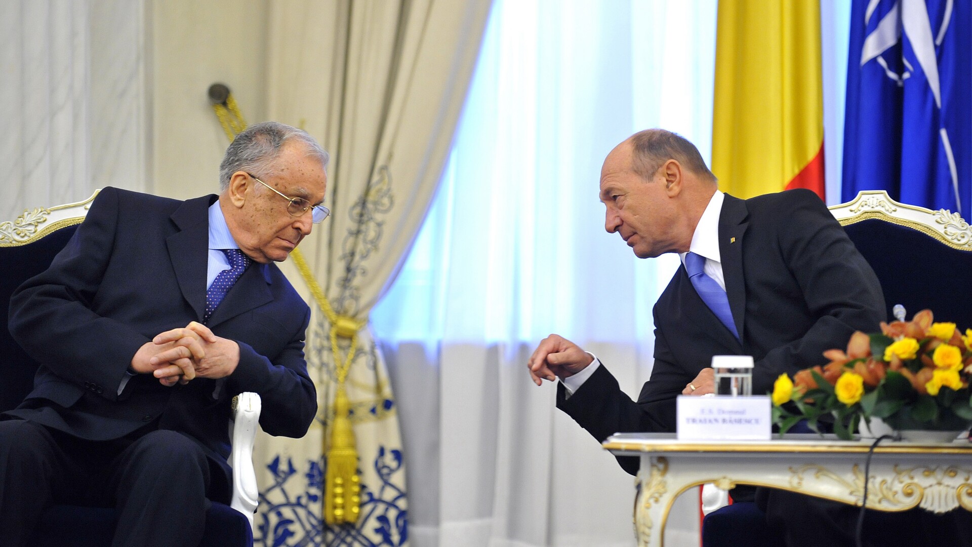 Ion Iliescu, Traian Basescu