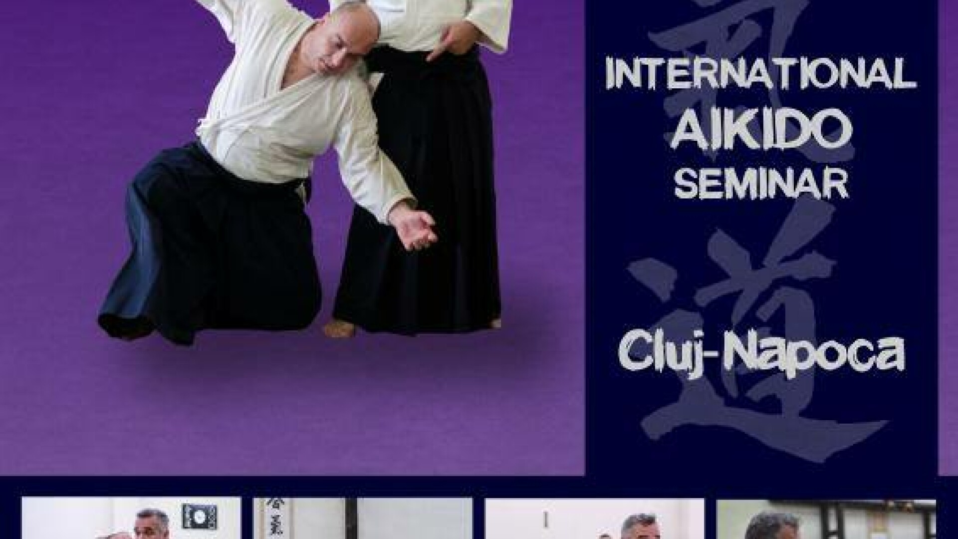 Maestrul de aikido Wilko Vriesman Shihan 6 dan aikido aikikai, vine la Cluj