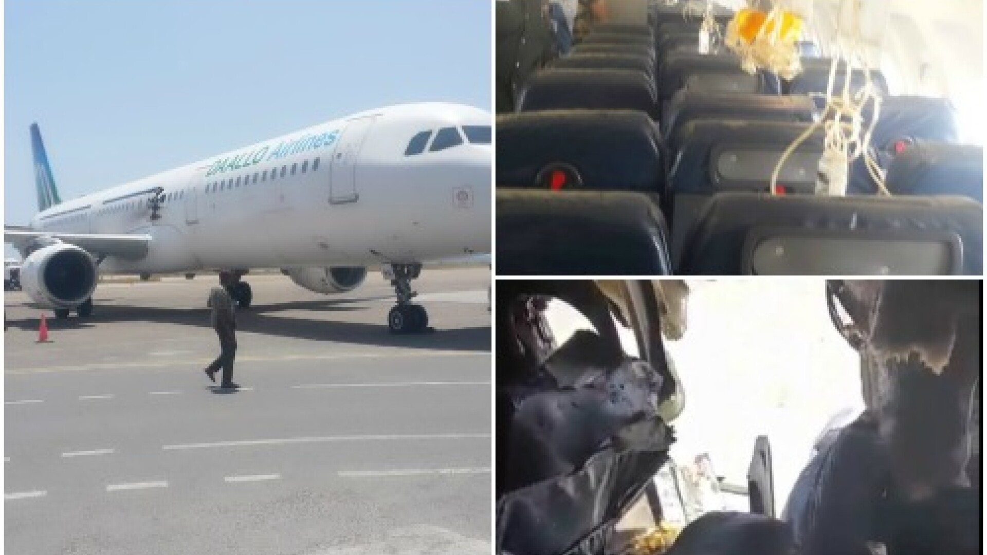 explozie avion Somalia