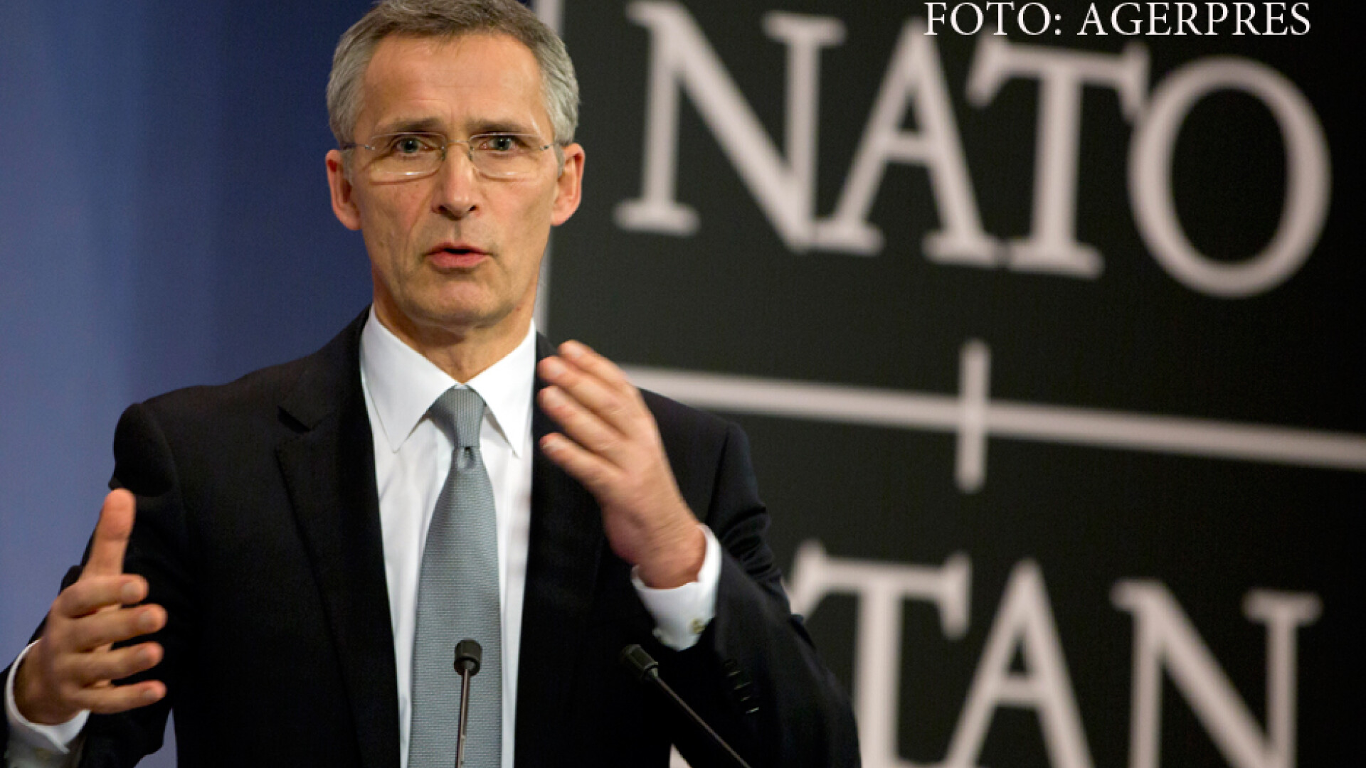 secretarul general al NATO, Jens Stoltenberg