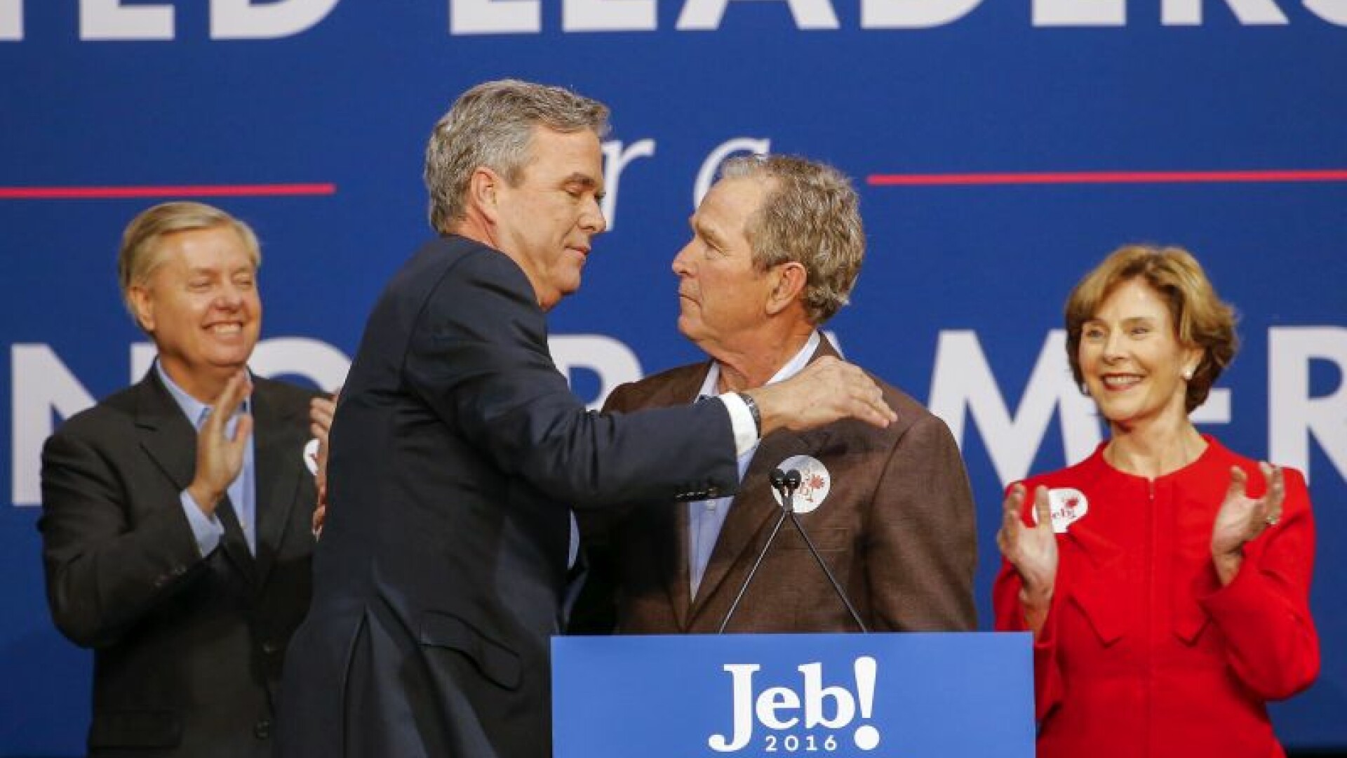 George Bush si Jeb Bush