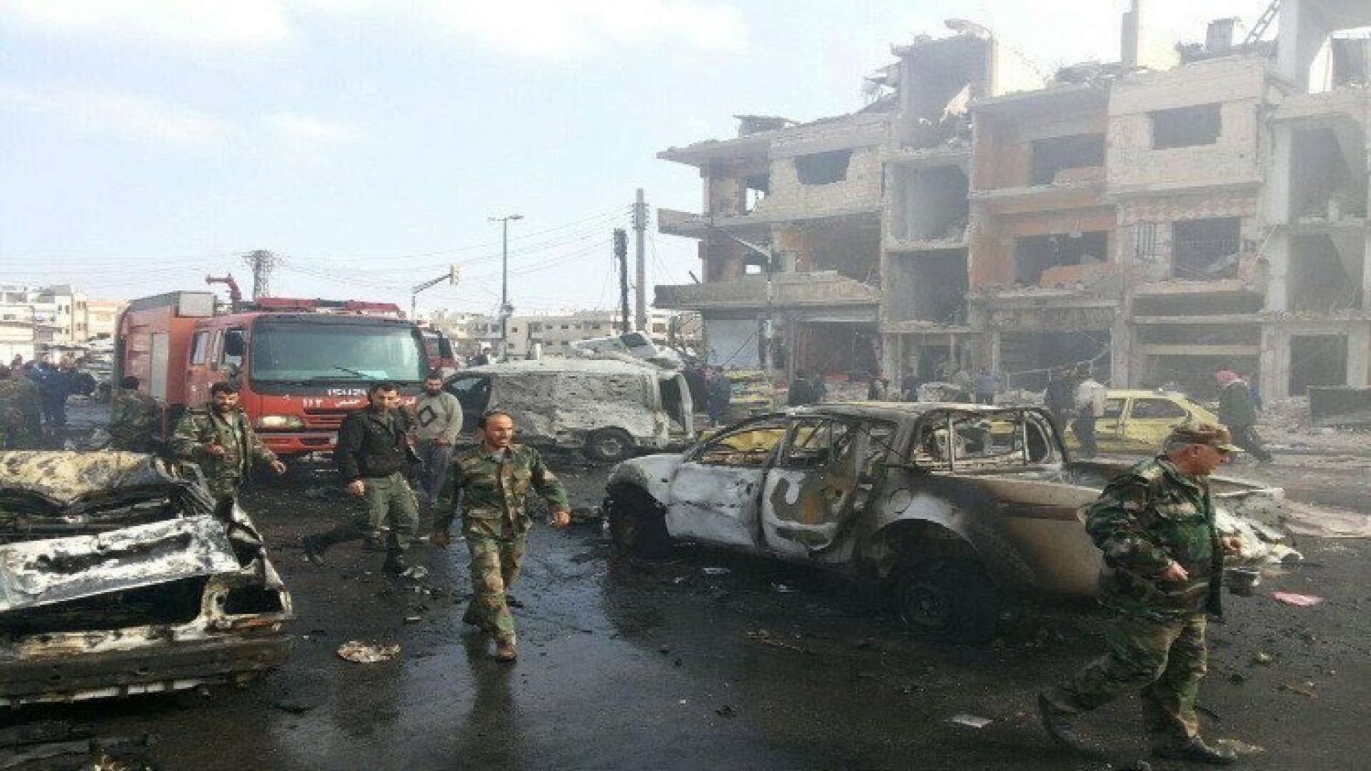 atac in Homs