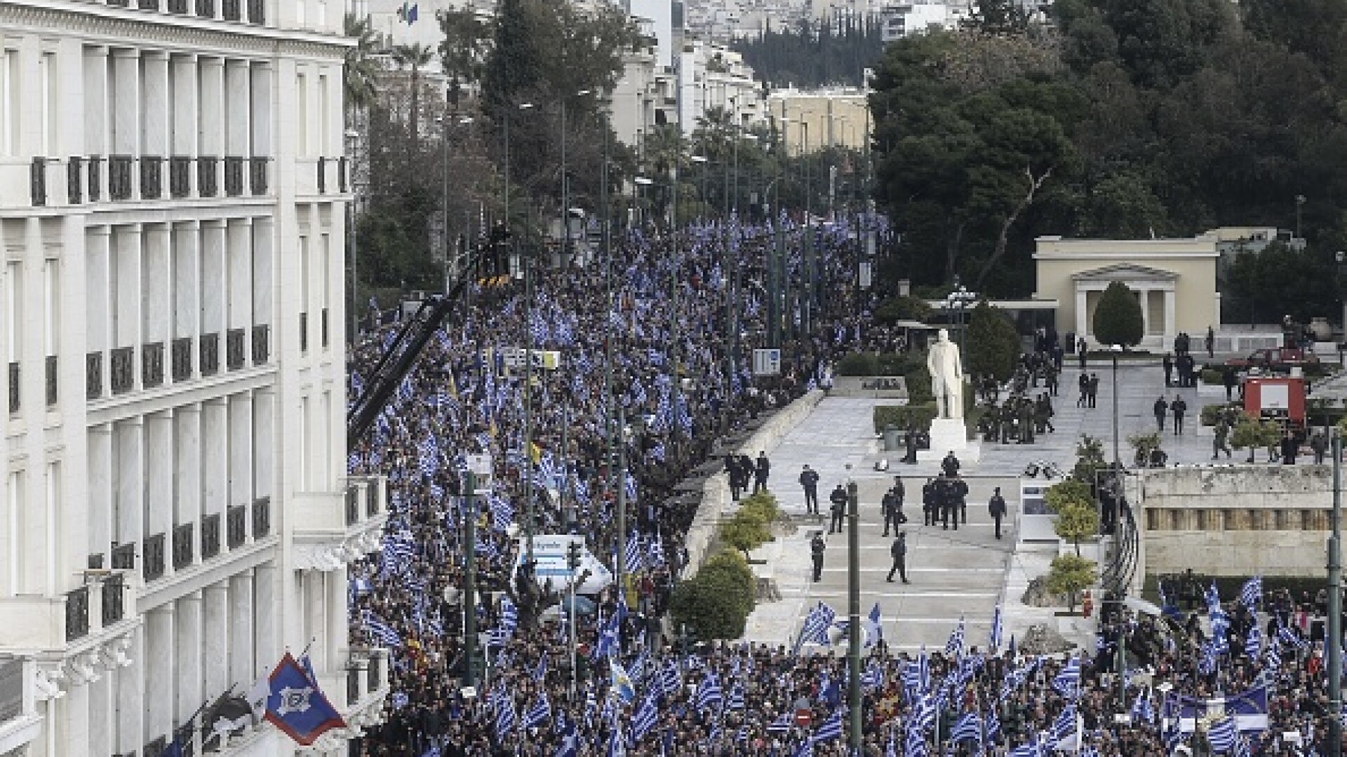 grecia, macedonia, protest, atena,