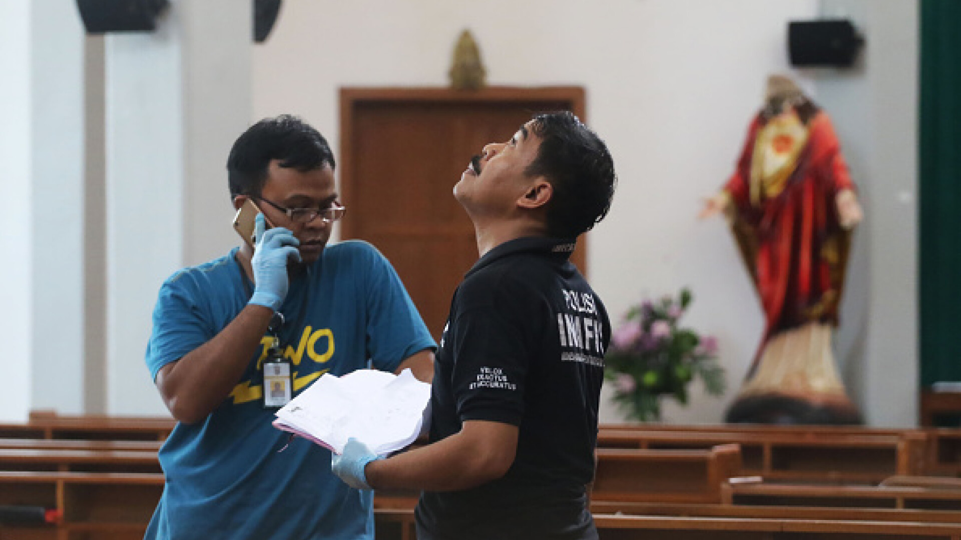 Atac într-o biserică din Yogyakarta