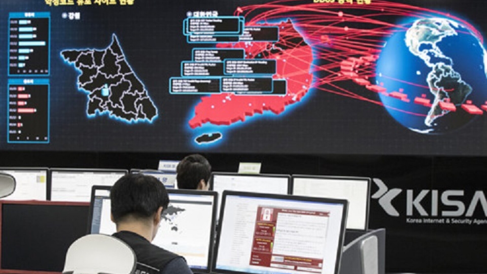 atac cibernetic monitorizat in Coreea de Sud