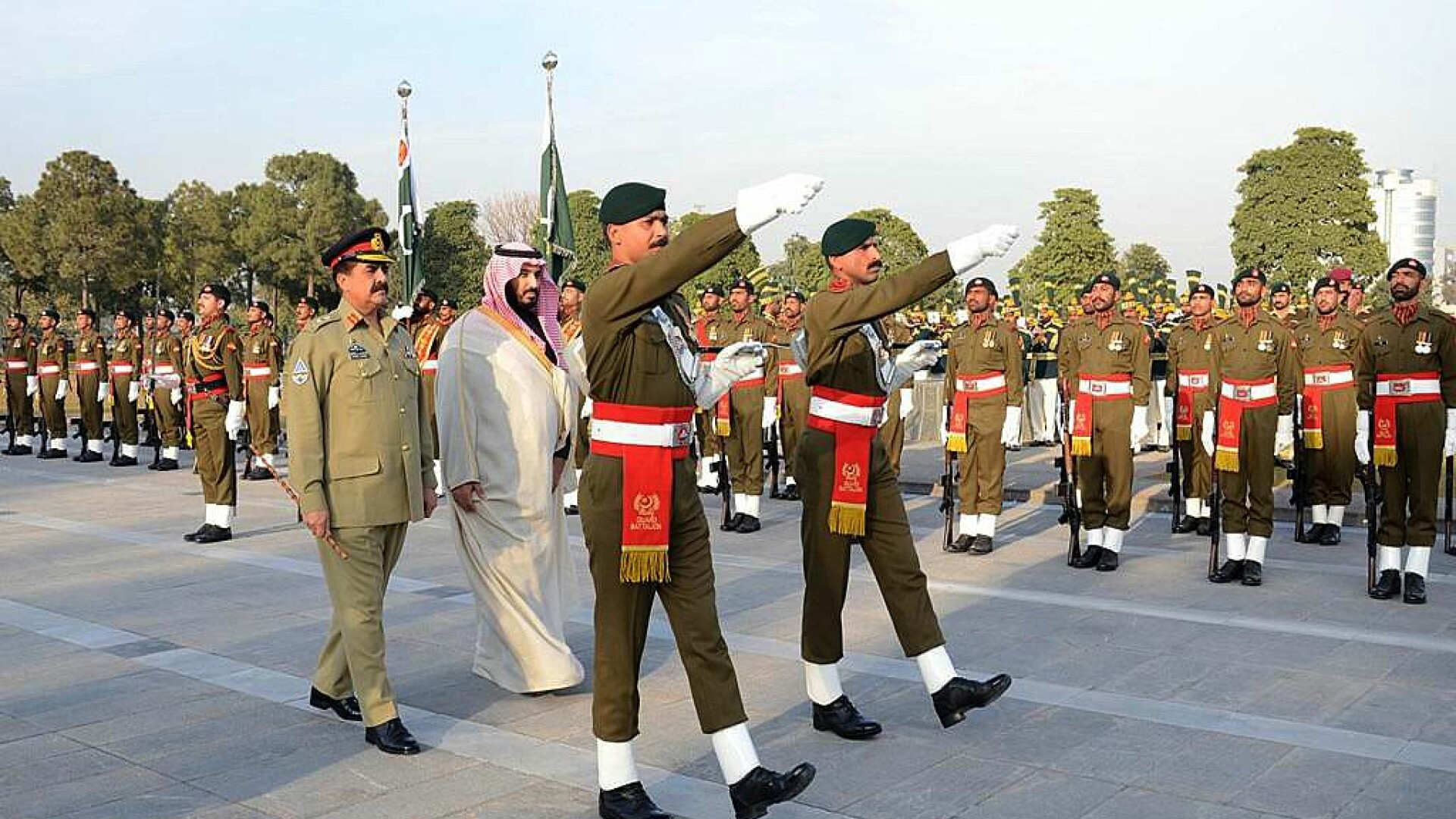 Mohammed bin Salman in Pakistan