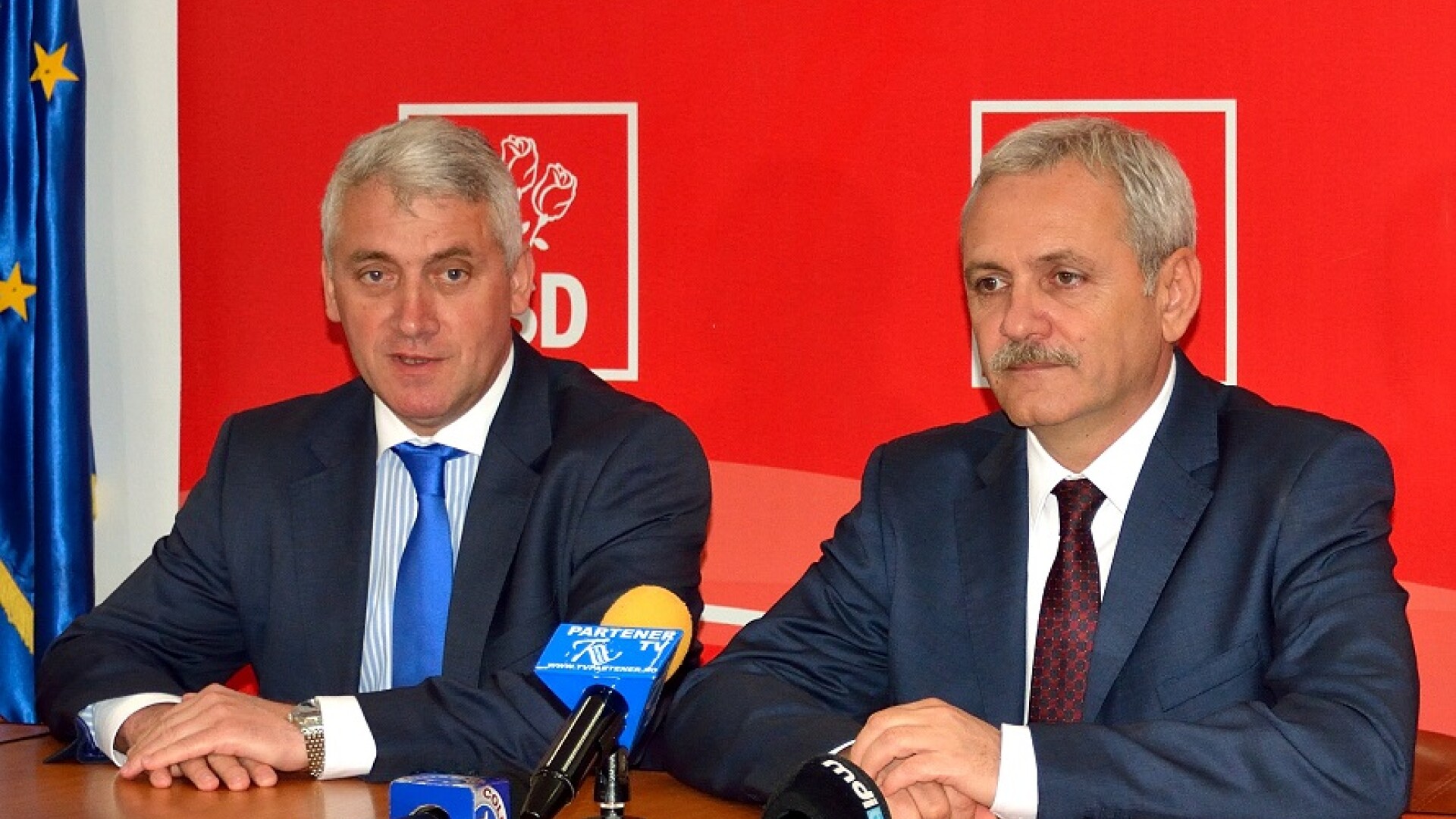 Adrian Tutuianu si presedintele PSD, Liviu Dragnea