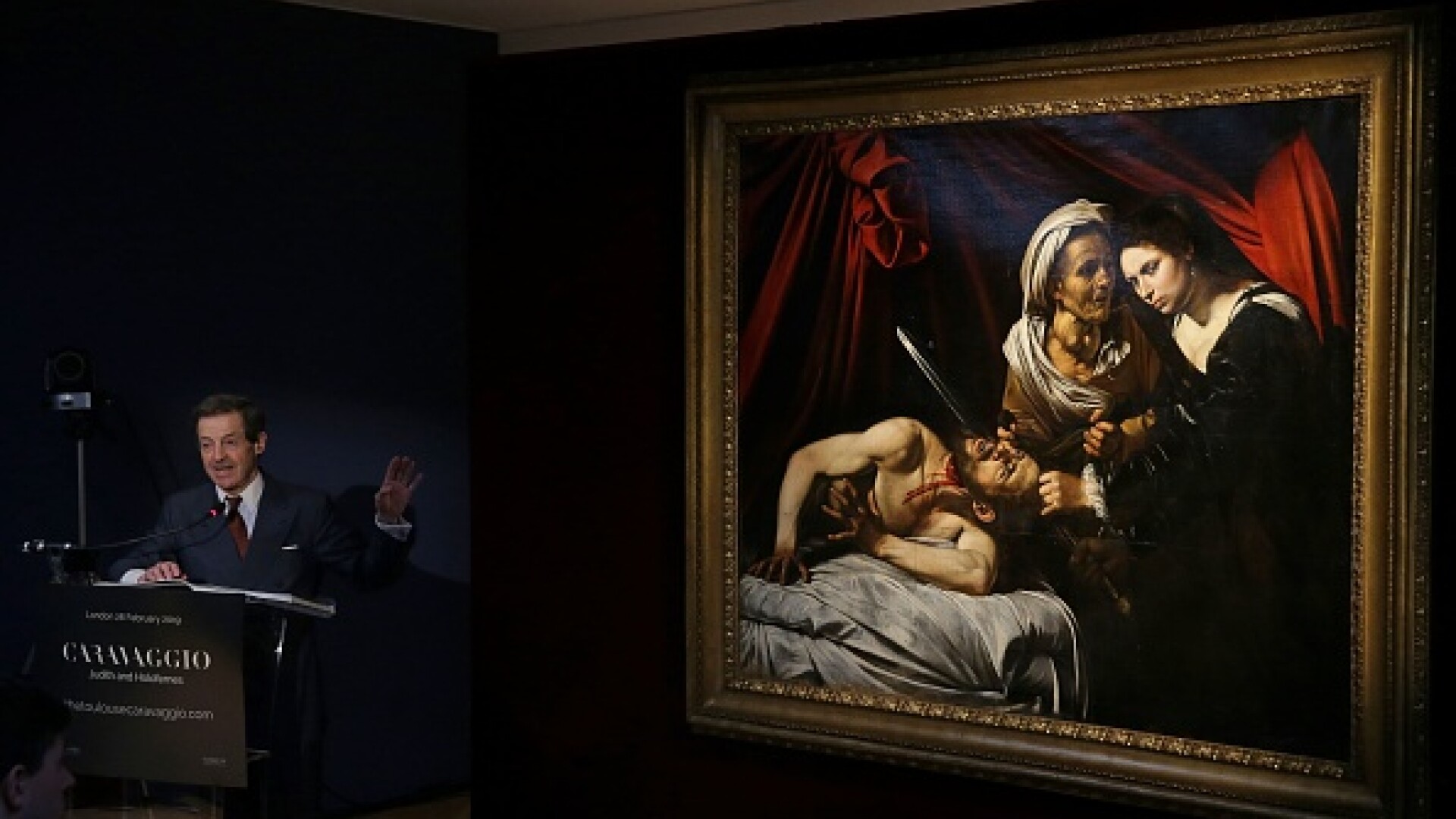 Caravaggio, tablou, franta, pod