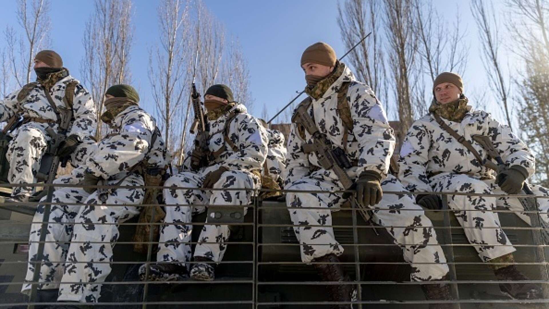 Forţele ucrainene s-au antrenat în lupte de gherilă urbană în 