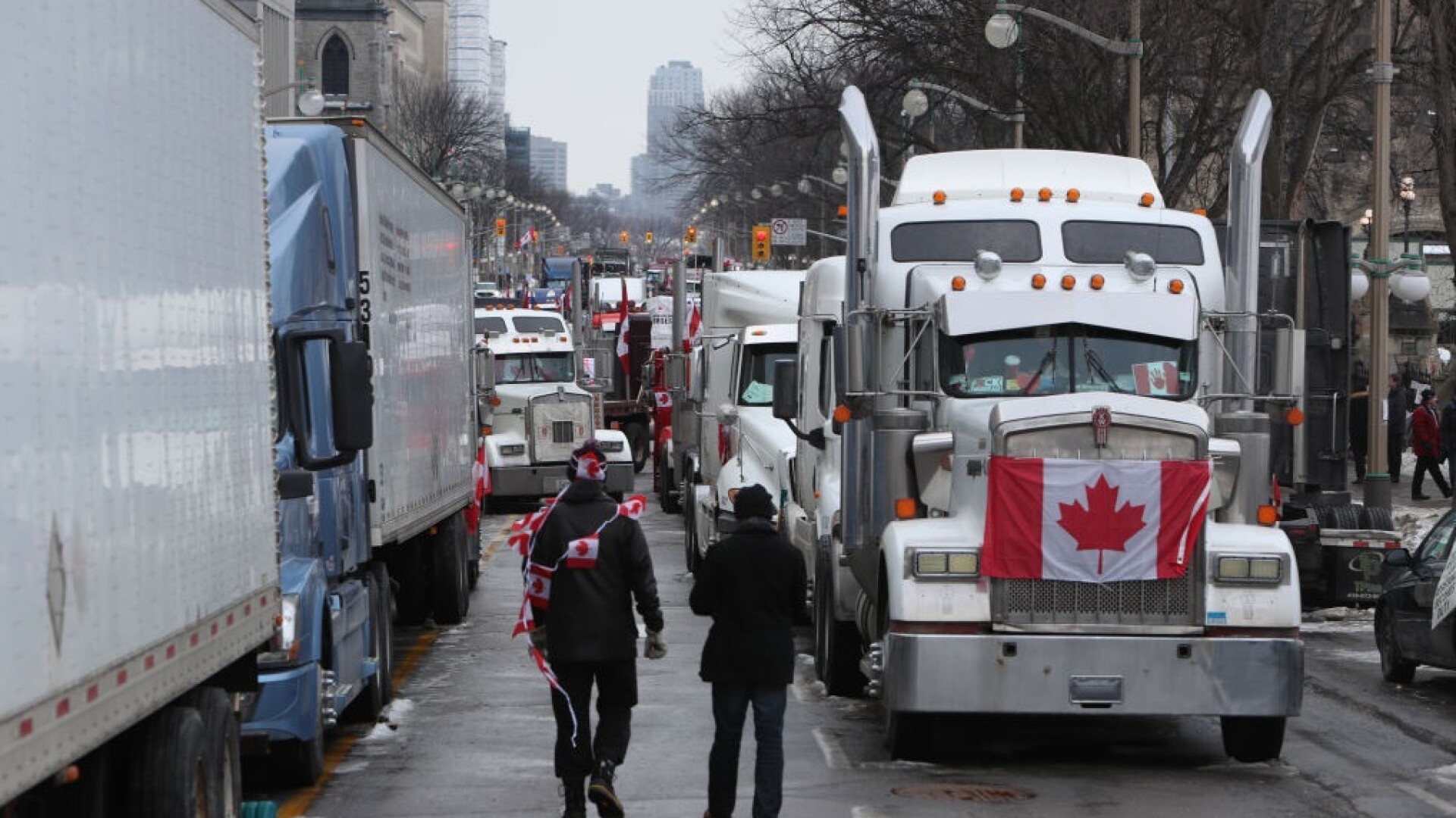 Autoritățile canadiene au decretat stare de urgenţă în provincia Ontario, din cauza protestelor şoferilor de camion