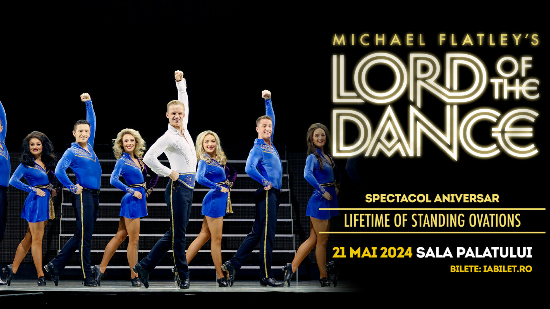 (P) Spectacolul Lord of the Dance 2024 este vândut în proporție de 50%