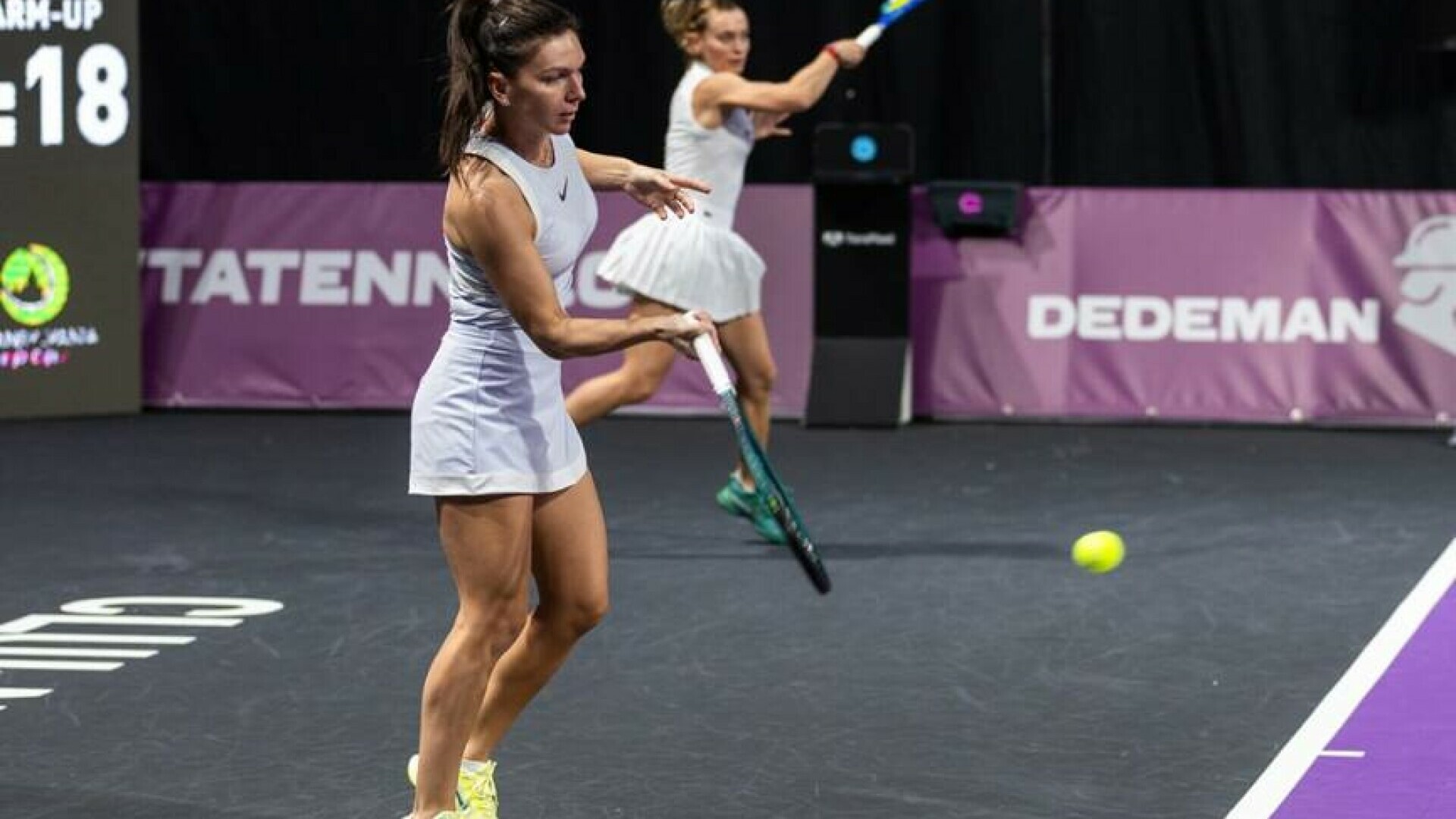Simona Halep și Ana Bogdan