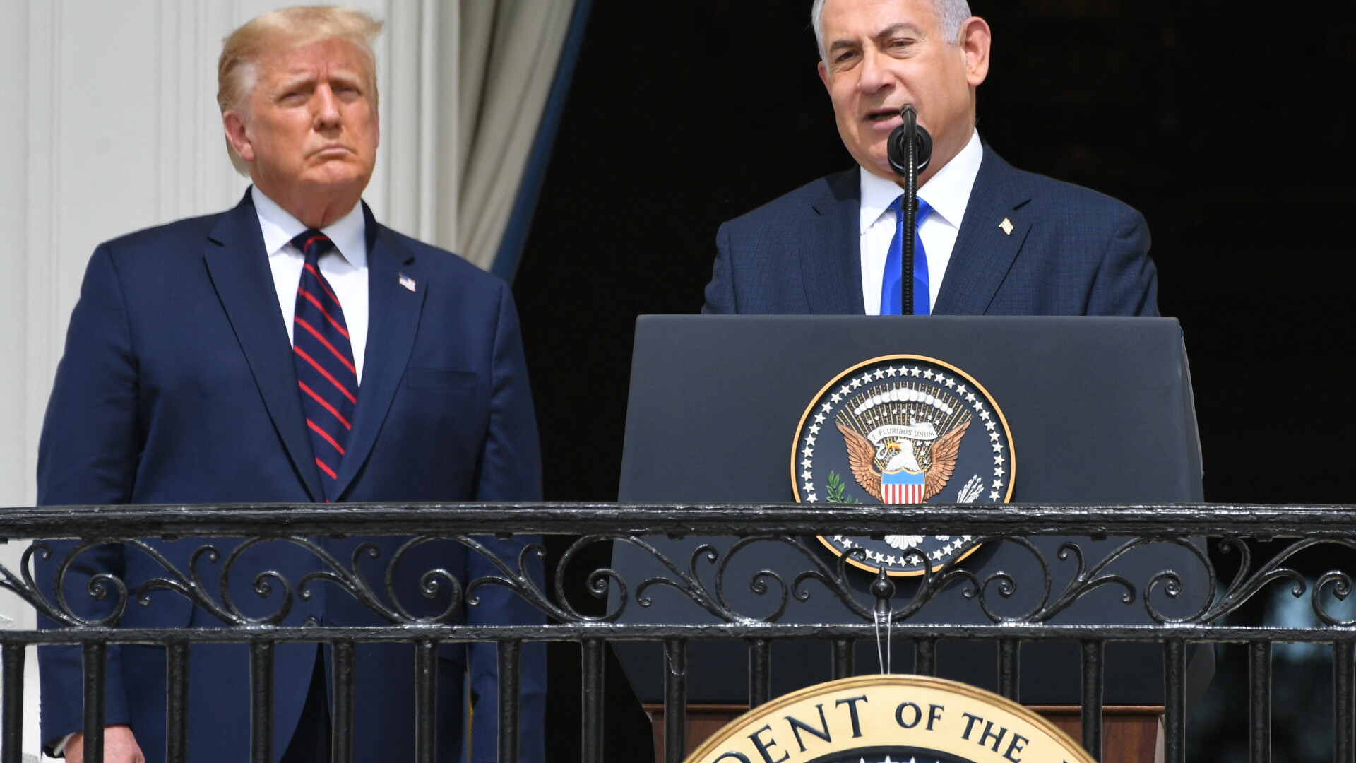 Benjamin Netanyahu si trump