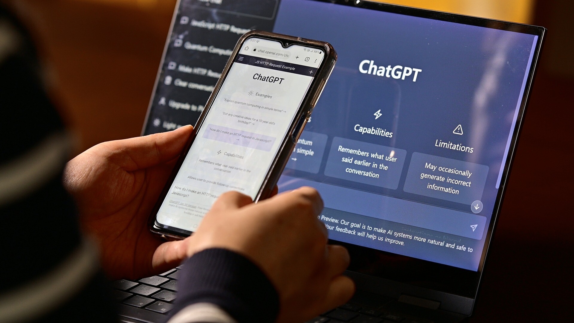 chatgpt, persoana