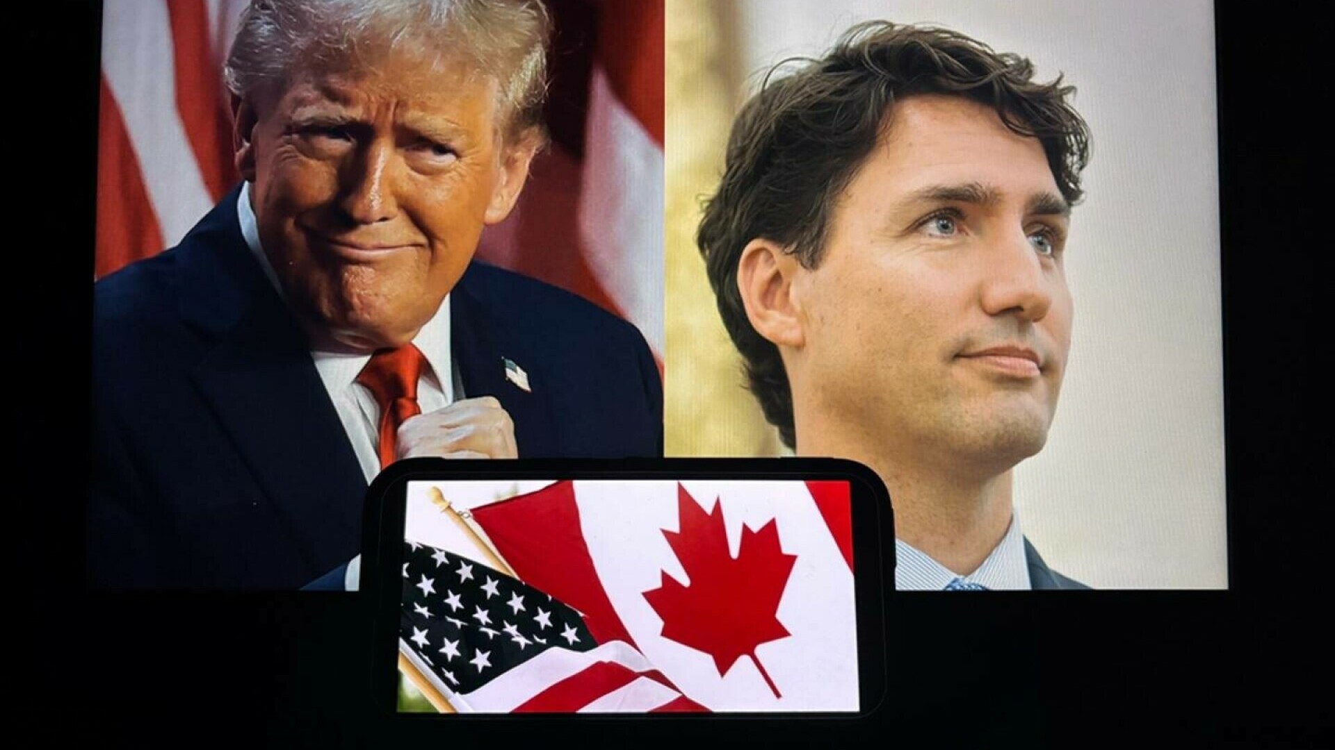 Donald Trump, Justin Trudeau