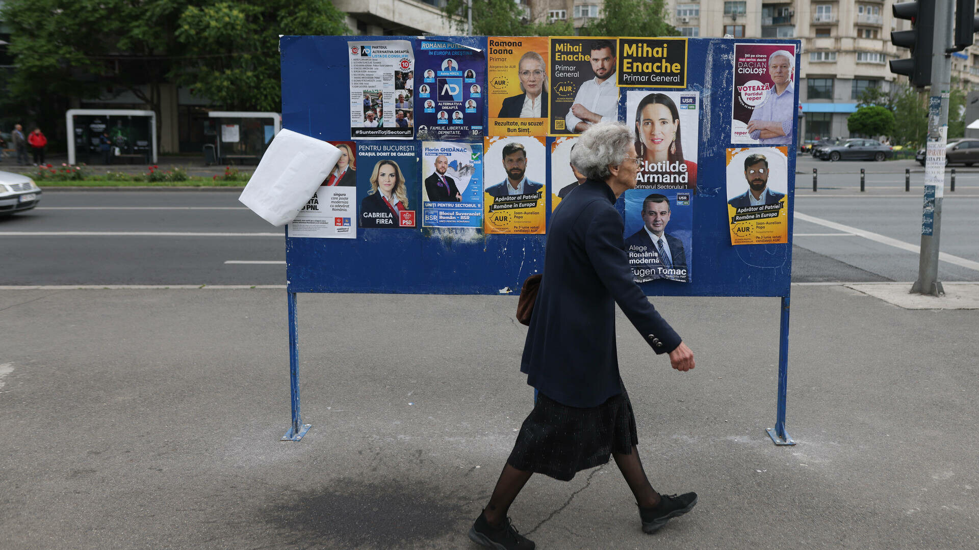 alegeri, panou, afise electorale